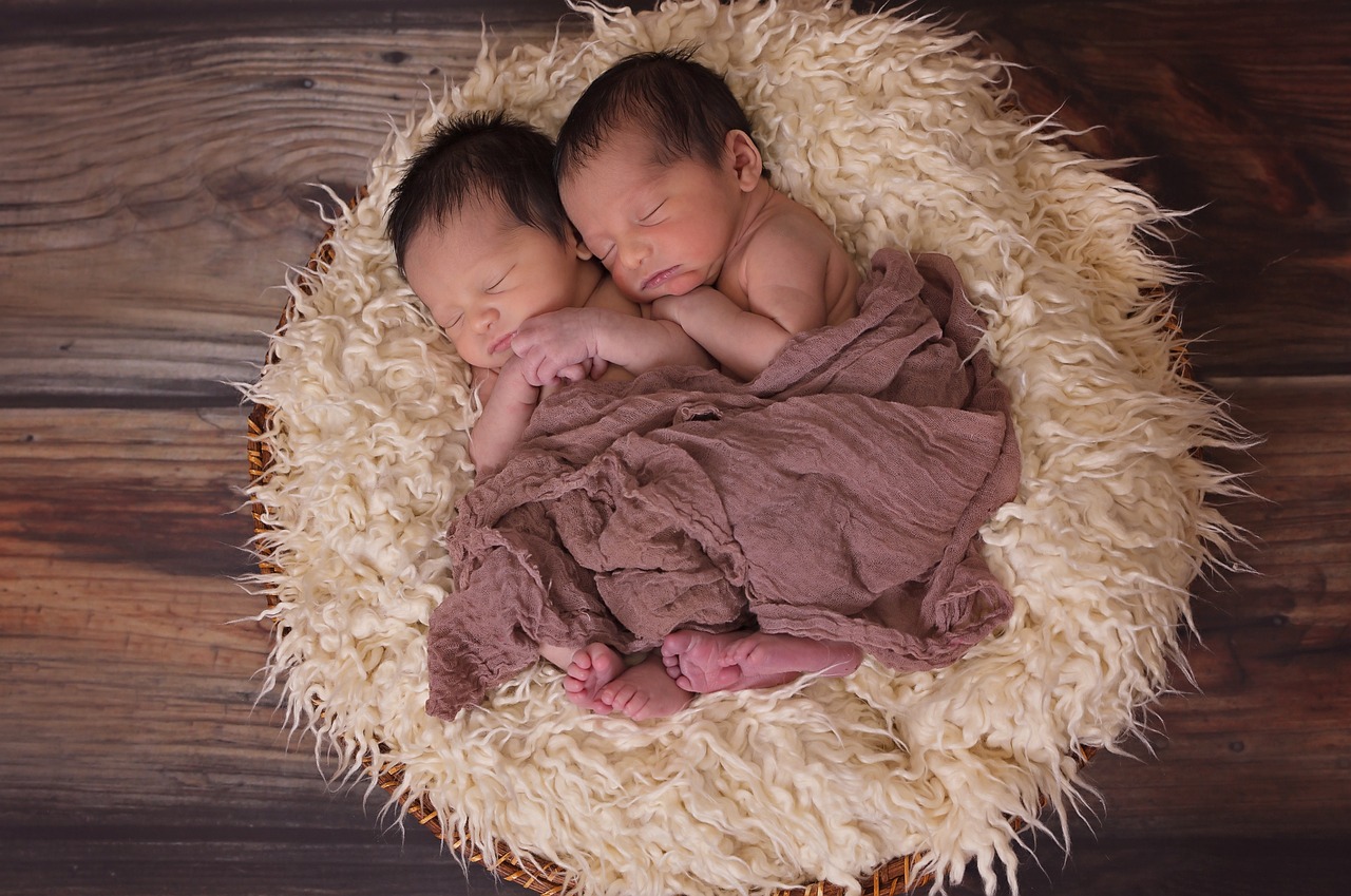 Neugeborene Zwillinge | Quelle: Pixabay
