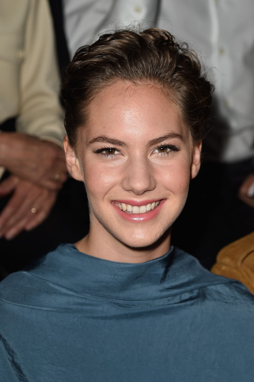 Emma Ferrer bei der Lanvin-Show während der Paris Fashion Week Womenswear Spring/Summer 2015 am 25. September 2014 in Frankreich. | Quelle: Getty Images