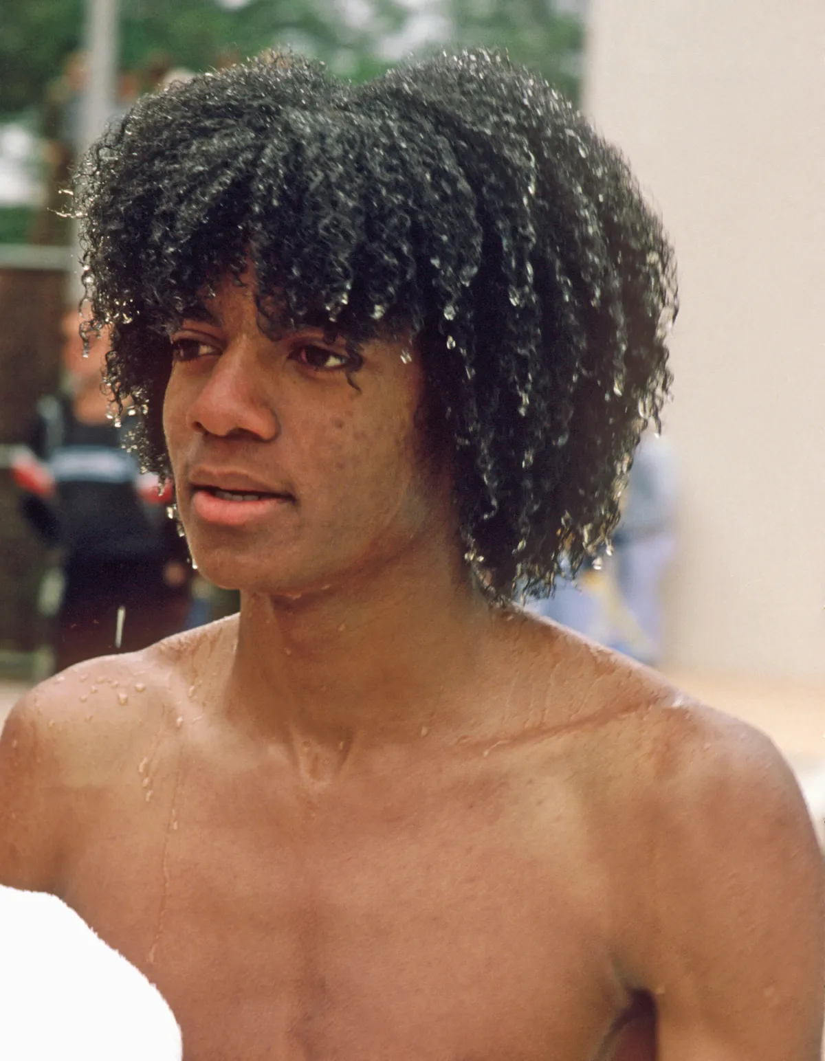 Michael Jackson am Set in Los Angeles im Jahr 1978 | Quelle: Getty Images