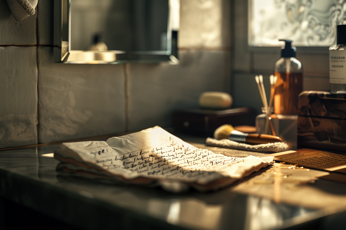 Eine handgeschriebene Notiz | Quelle: Midjourney