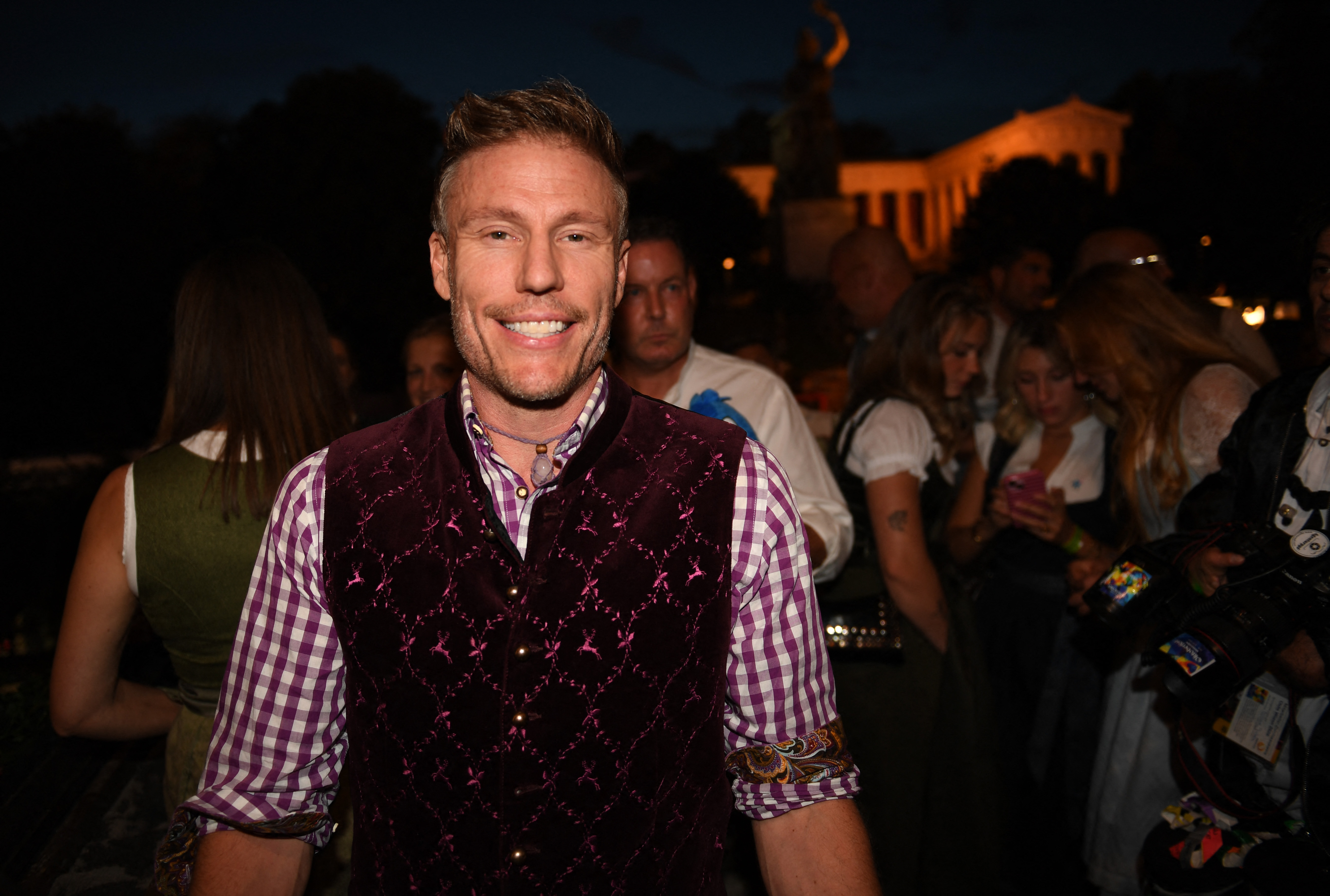 Christian Lell am 19. September 2026 beim Oktoberfest in München | Quelle: Getty Images