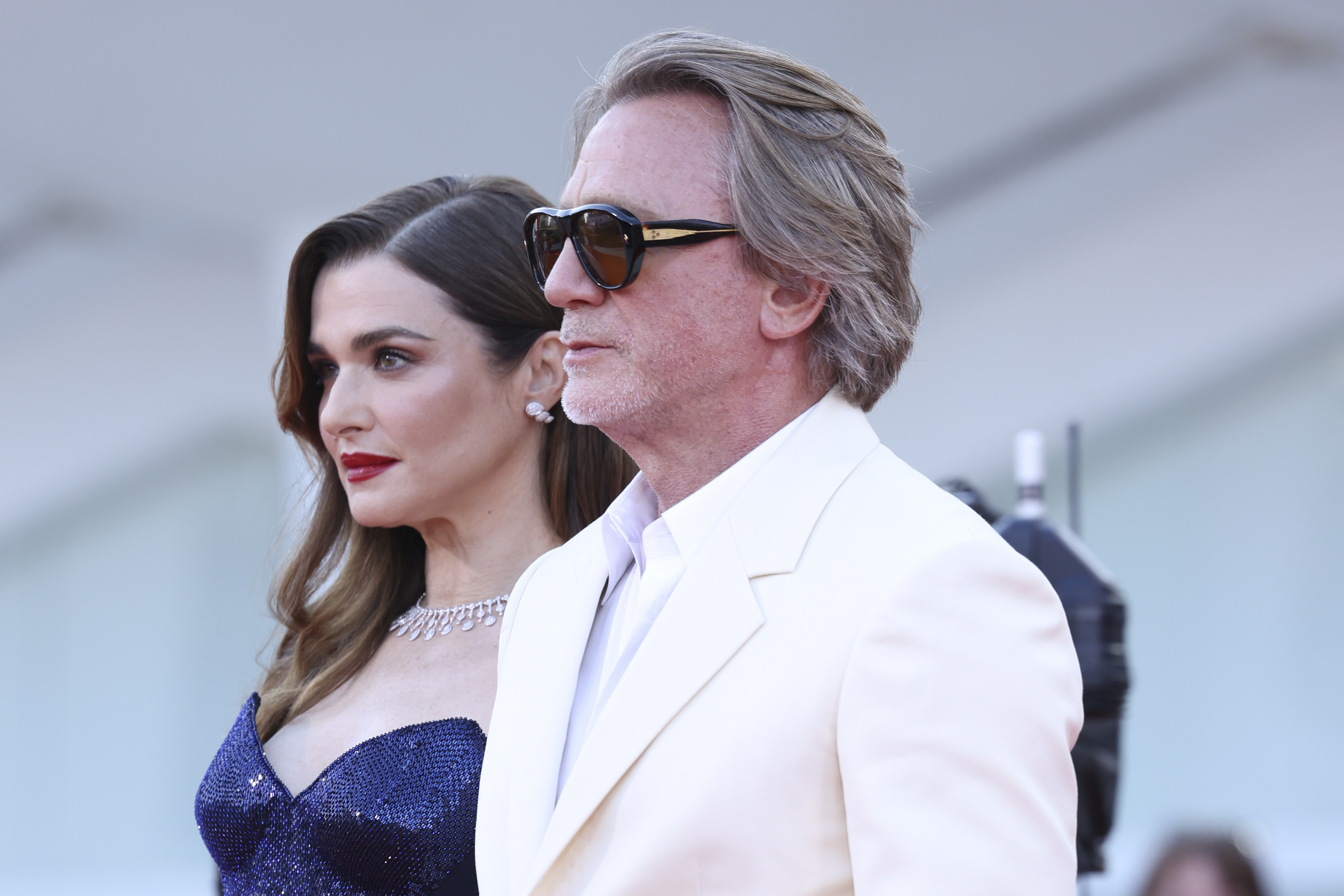 Rachel Weisz und Daniel Craig am 03. September 2024 in Venedig, Italien | Quelle: Getty Images