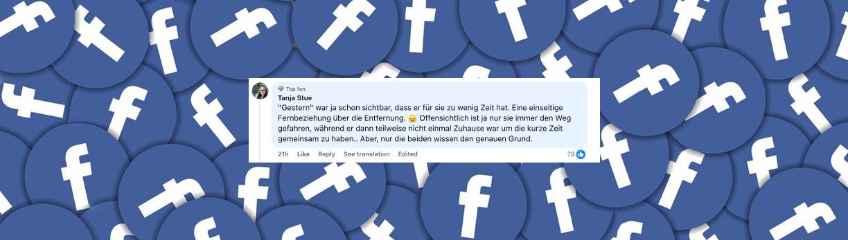 Nutzer-Kommentar | Quelle: Facebook/Promiflash