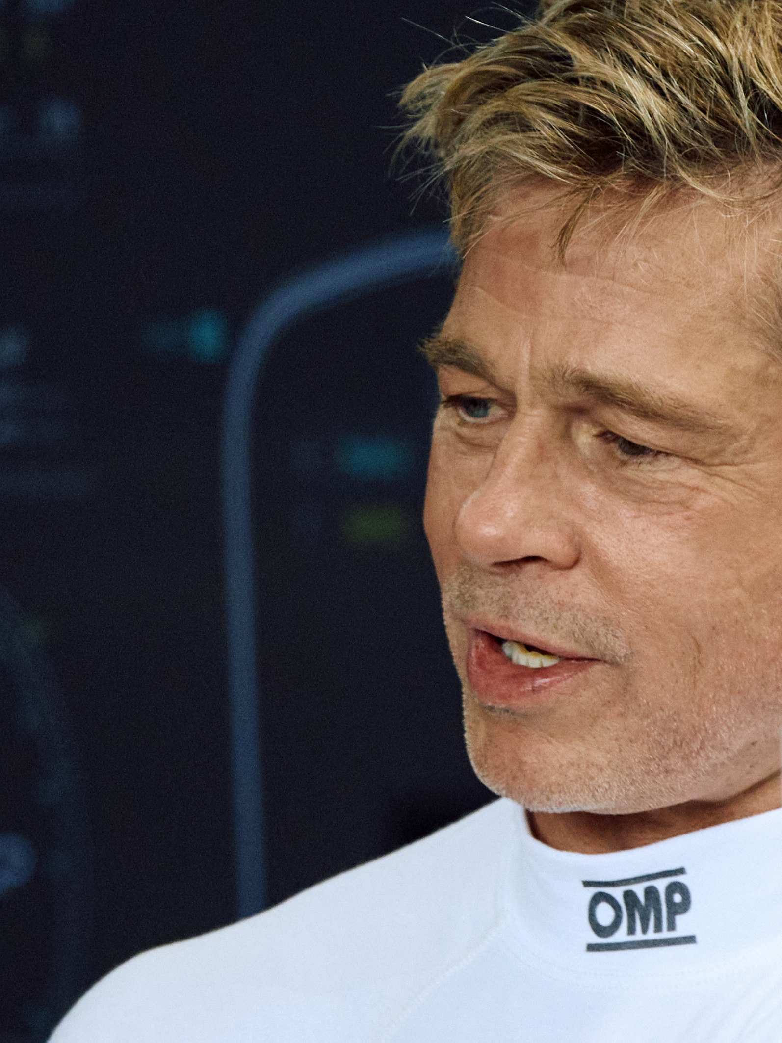 Brad Pitt vor dem F1 Grand Prix von Großbritannien in Northampton, England am 4. Juli 2024 | Quelle: Getty Images