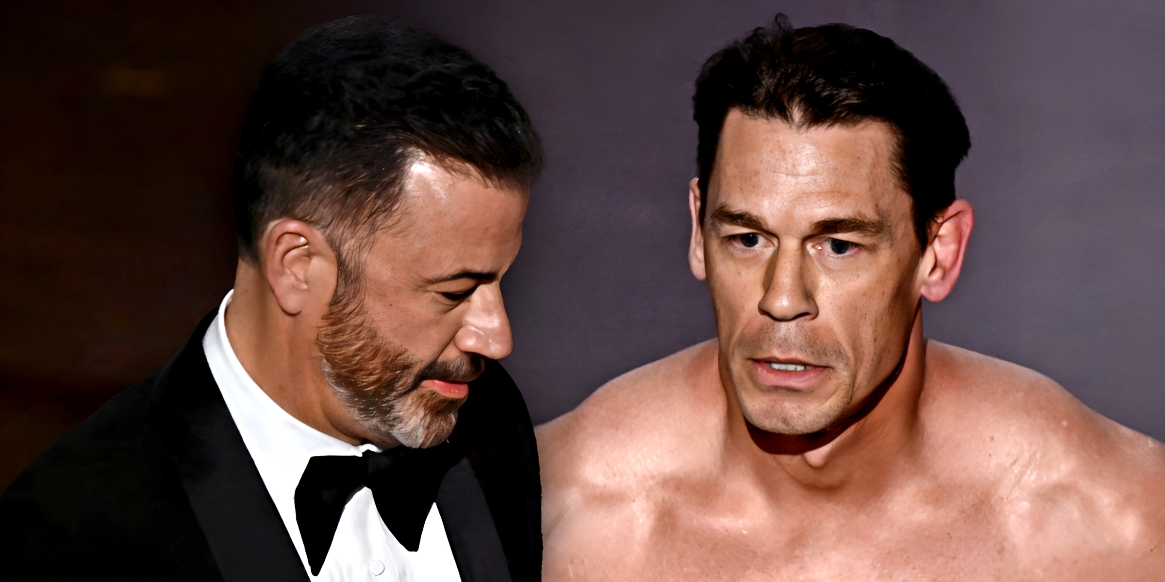 Jimmy Kimmel | John Cena | Quelle: Getty Images