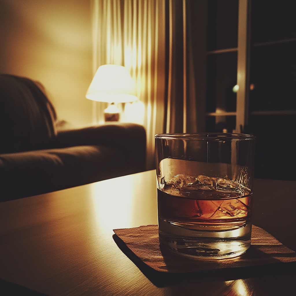 Ein Glas Whiskey | Quelle: Midjourney