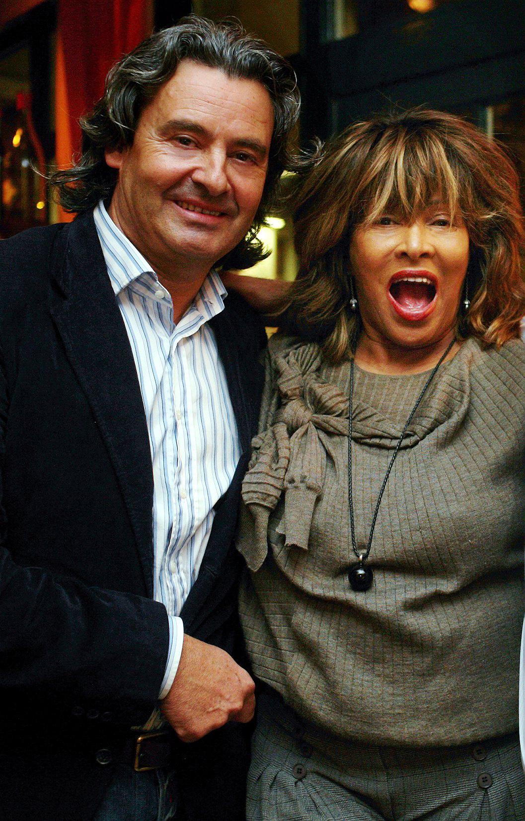 Tina Turner und Erwin Bach in Köln, 2006 | Quelle: Getty Images