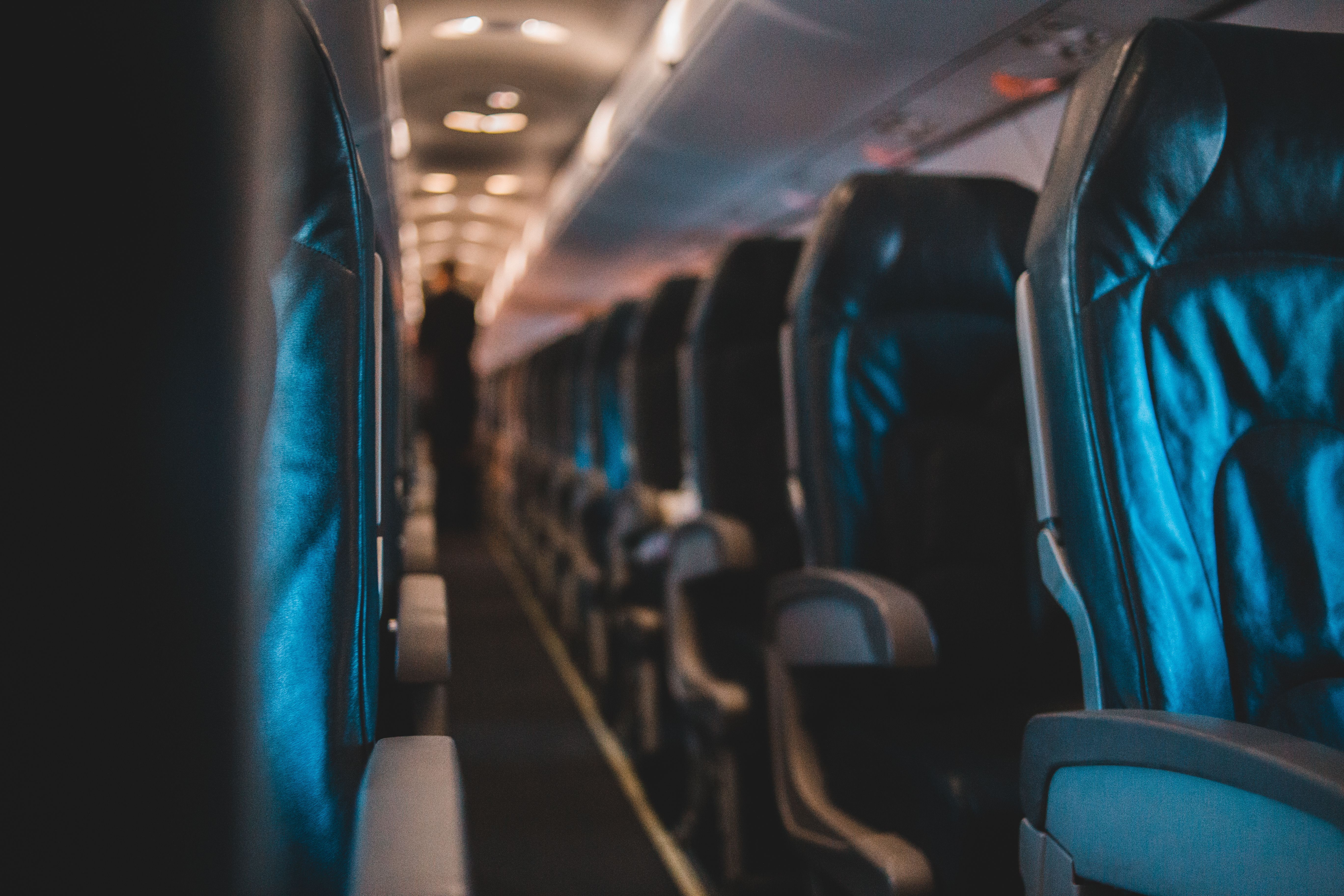 Leere Flugzeugkabine | Quelle: Pexels