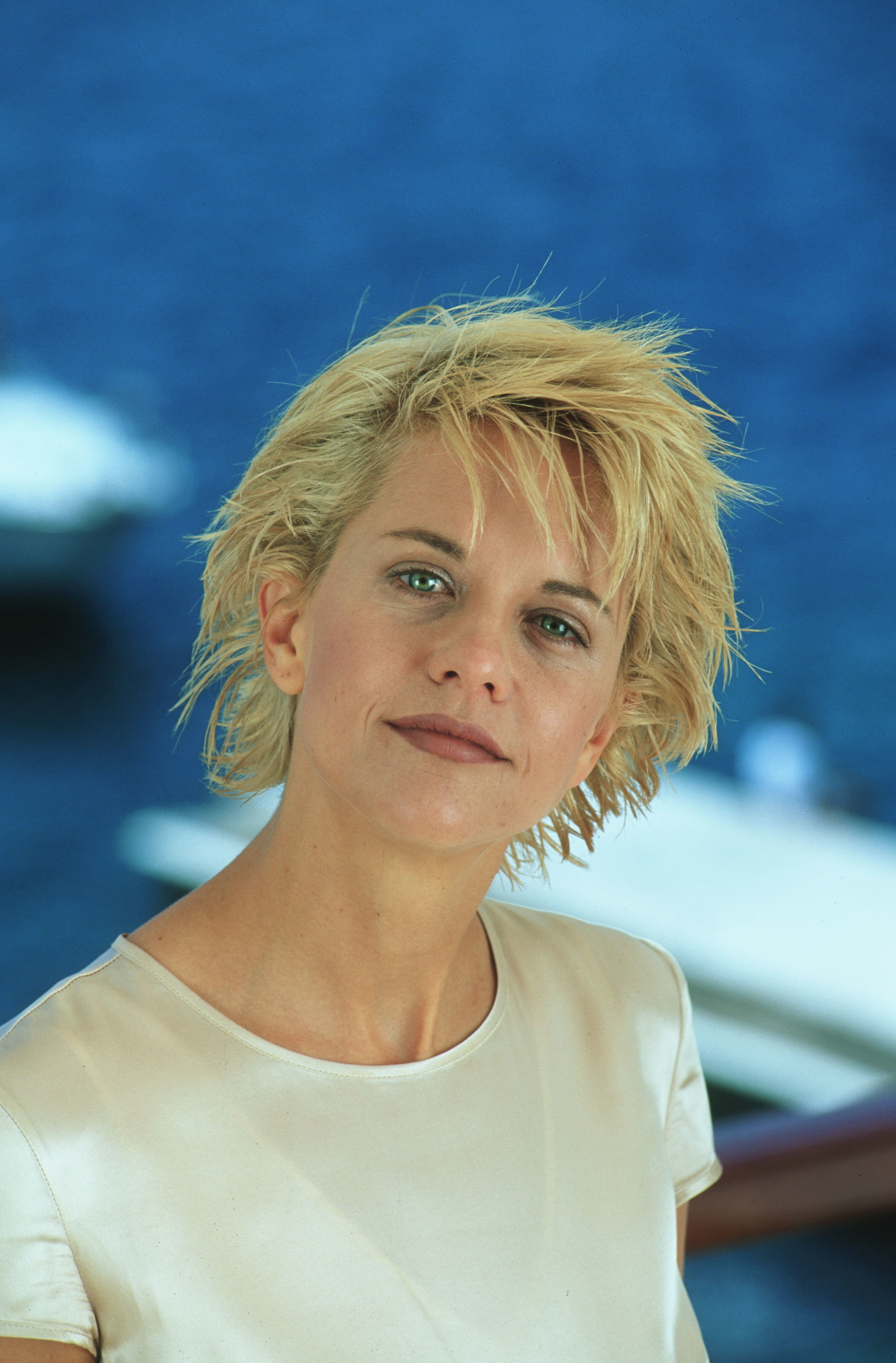 Meg Ryan bei den Filmfestspielen in Cannes: Film "Paris Match" am 1. Mai 1994 | Quelle: Getty Images