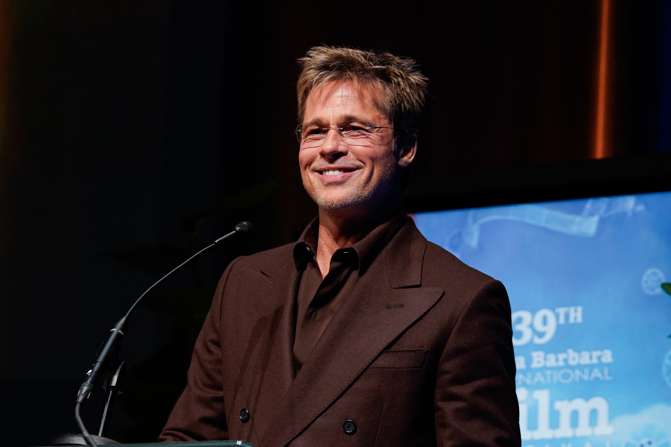 Brad Pitt am 08. Februar 2024 in Santa Barbara, Kalifornien | Quelle: Getty Images