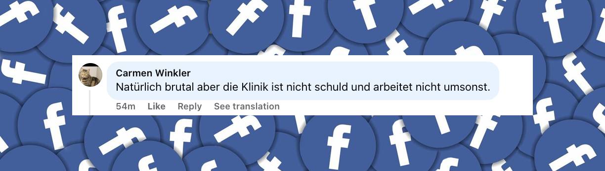 Ein Nutzerkommentar | Quelle: facebook.com/bild