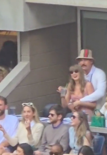 Taylor Swift und Travis Kelce genießen ihre Zeit bei den US Open, gepostet am 8. September 2024 | Quelle: TikTok/latinus_us