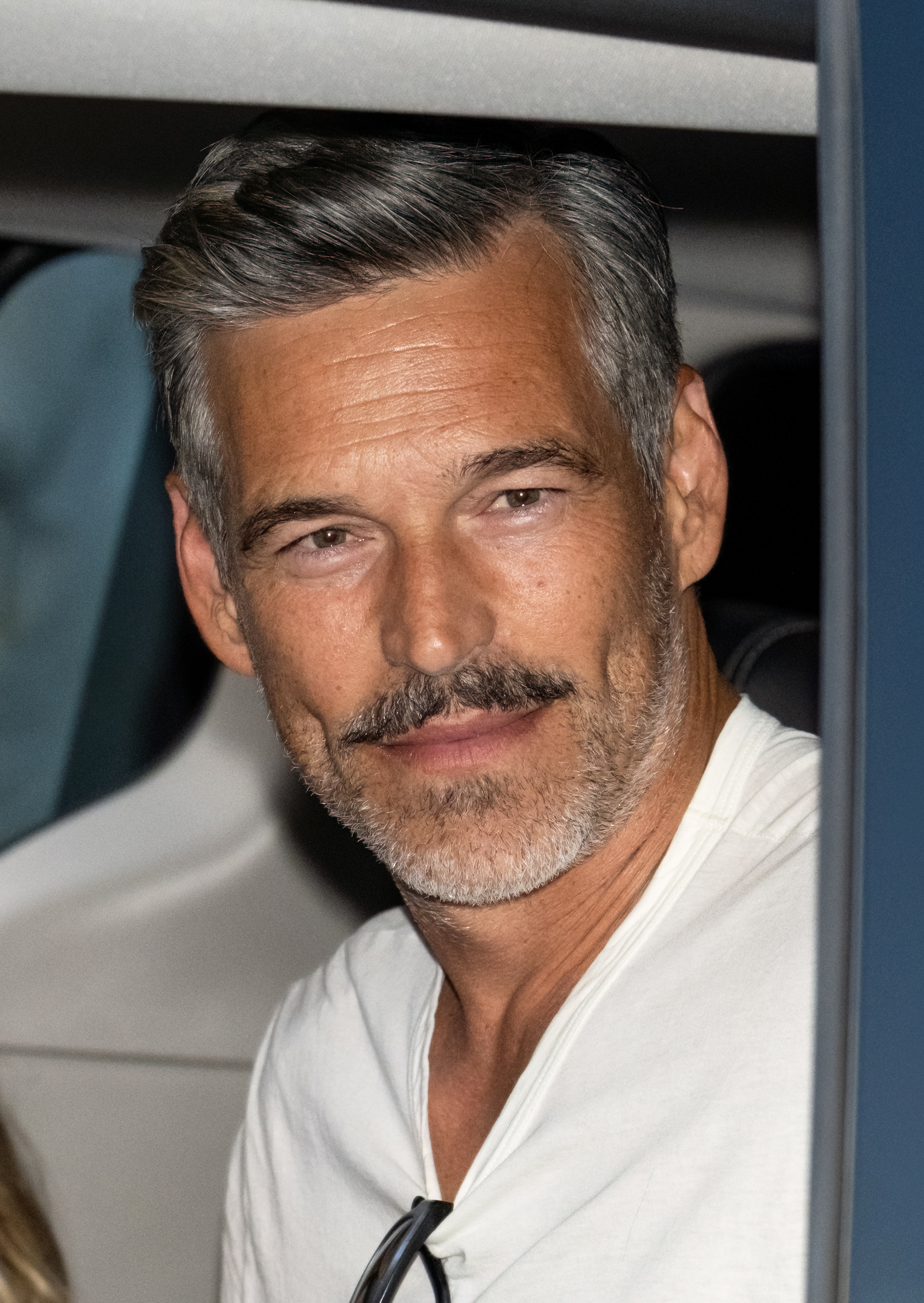 Eddie Cibrian, fotografiert am 3. Juli 2024 in Philadelphia, Pennsylvania. | Quelle: Getty Images