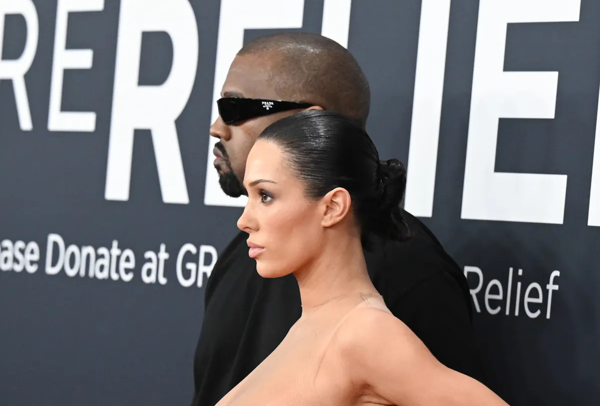 Kanye West und Bianca Censori am 2. Februar 2025 | Quelle: Getty Images