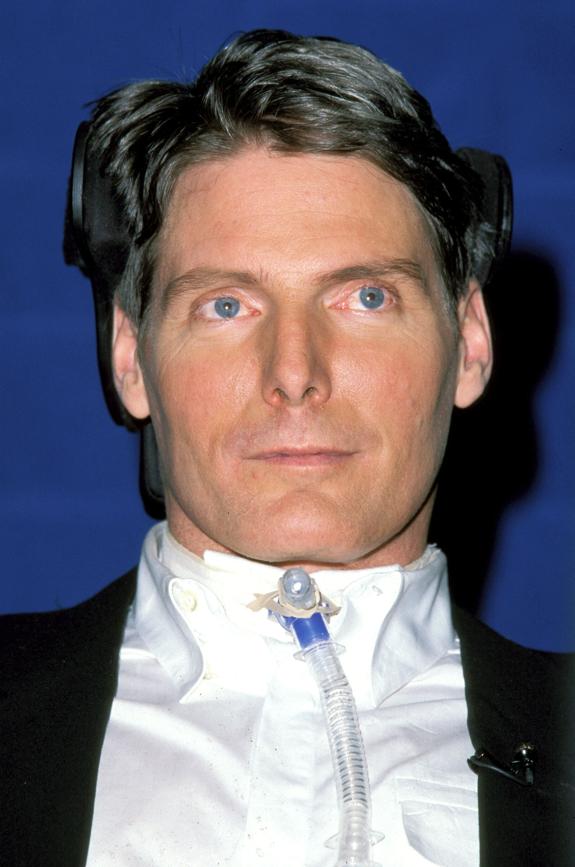 Christopher Reeve während der Verleihung des Partnerpreises der American Oceans Campaign an Christopher Reeve am 30. April 1996 in Beverly Hills, Kalifornien. | Quelle: Getty Images