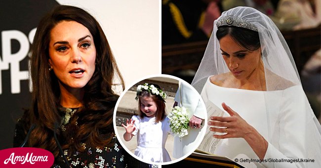 Das Kleid von Prinzessin Charlotte brachte Kate Middleton vor der Hochzeit von Meghan Markle zum Weinen
