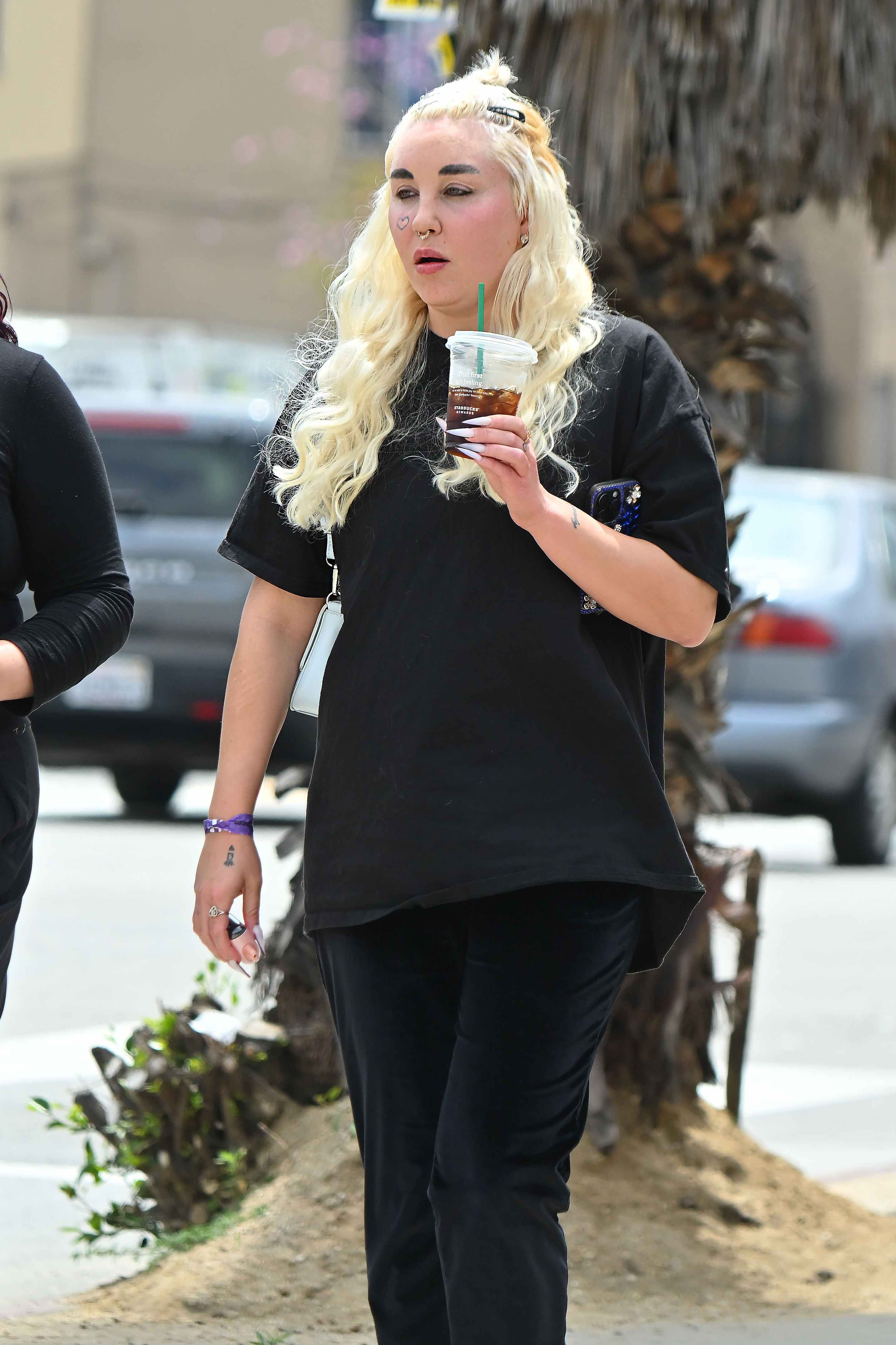 Amanda Bynes wurde am 25. April 2024 in Los Angeles, Kalifornien, gesehen. | Quelle: Getty Images