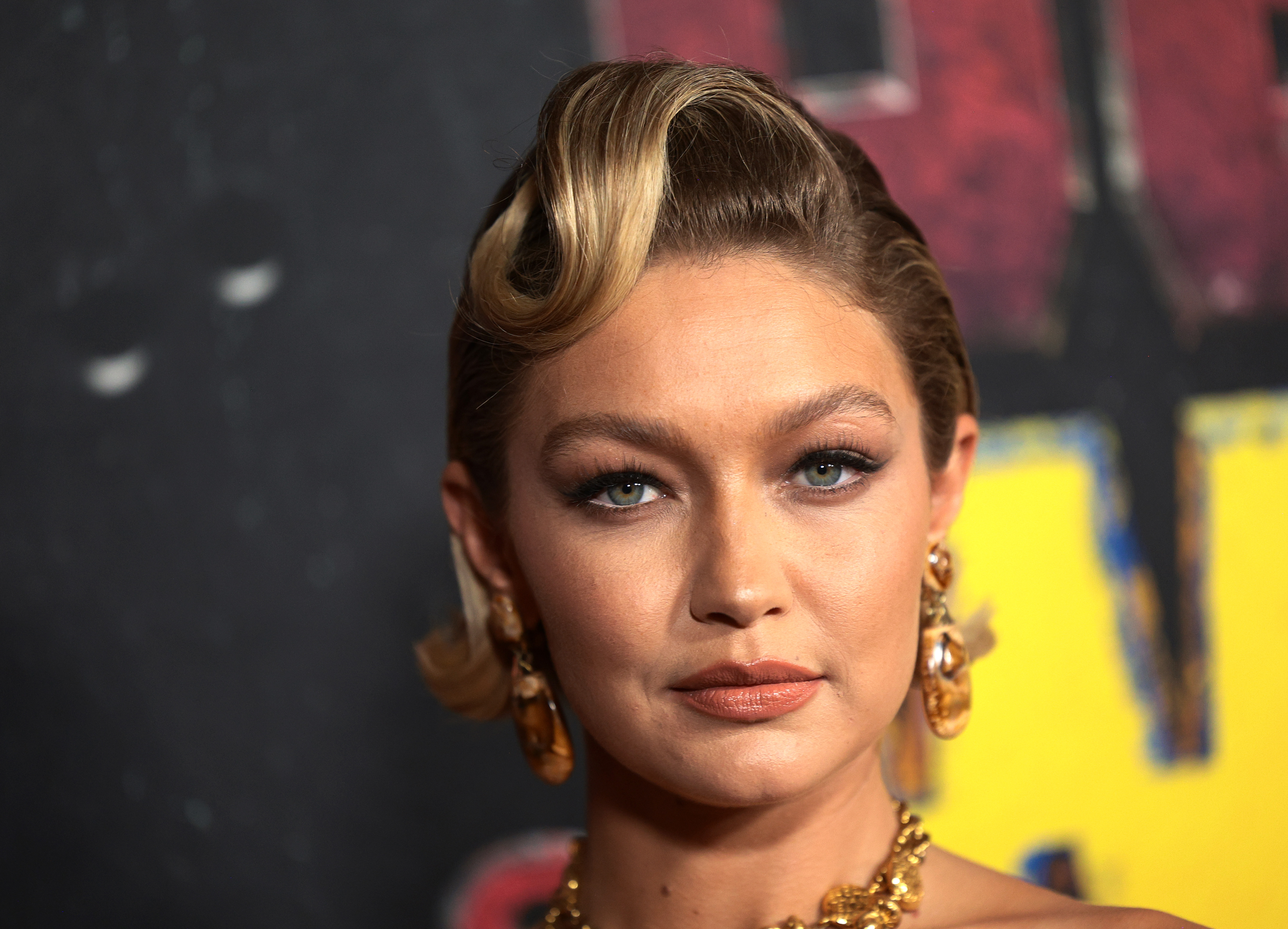 Gigi Hadid bei der Weltpremiere von "Deadpool & Wolverine" am 22. Juli 2024 in New York. | Quelle: Getty Images