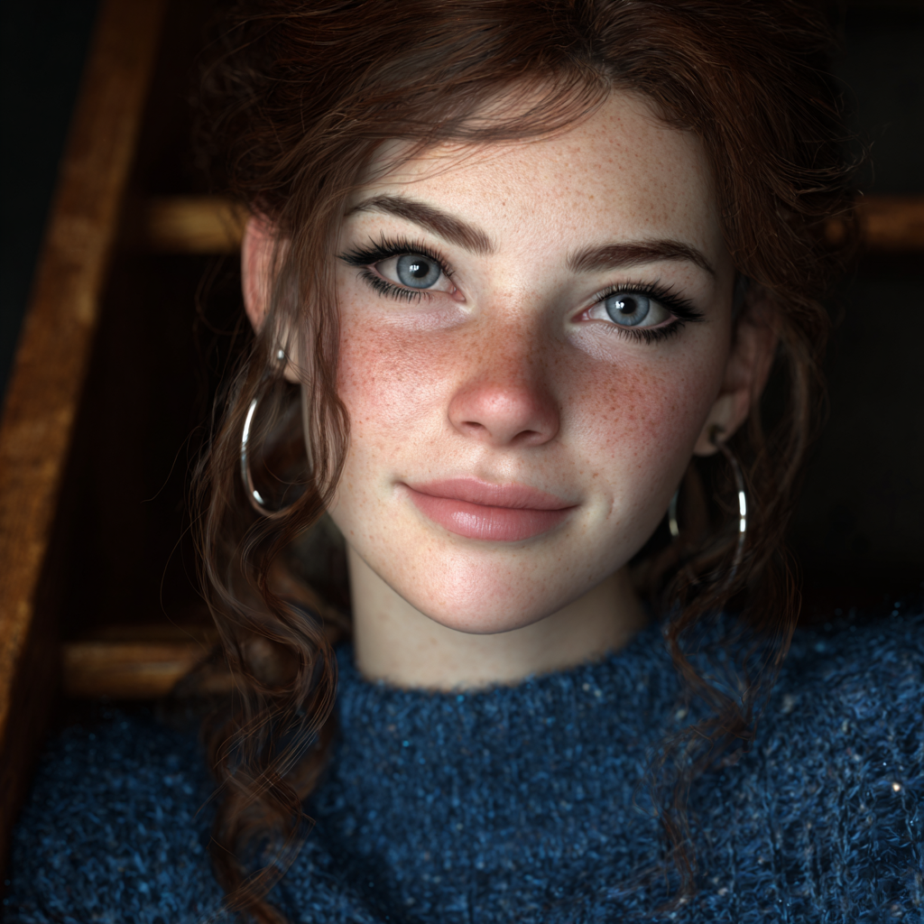 Eine begeisterte junge Frau | Quelle: Midjourney