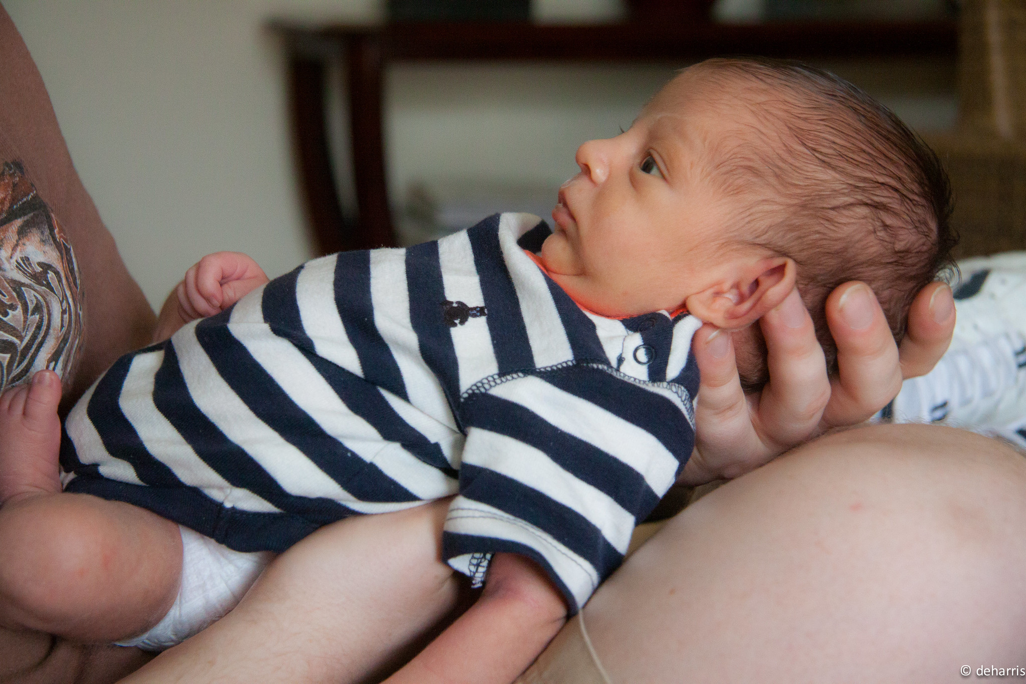 Frau hält ein neugeborenes Baby | Quelle: Shutterstock