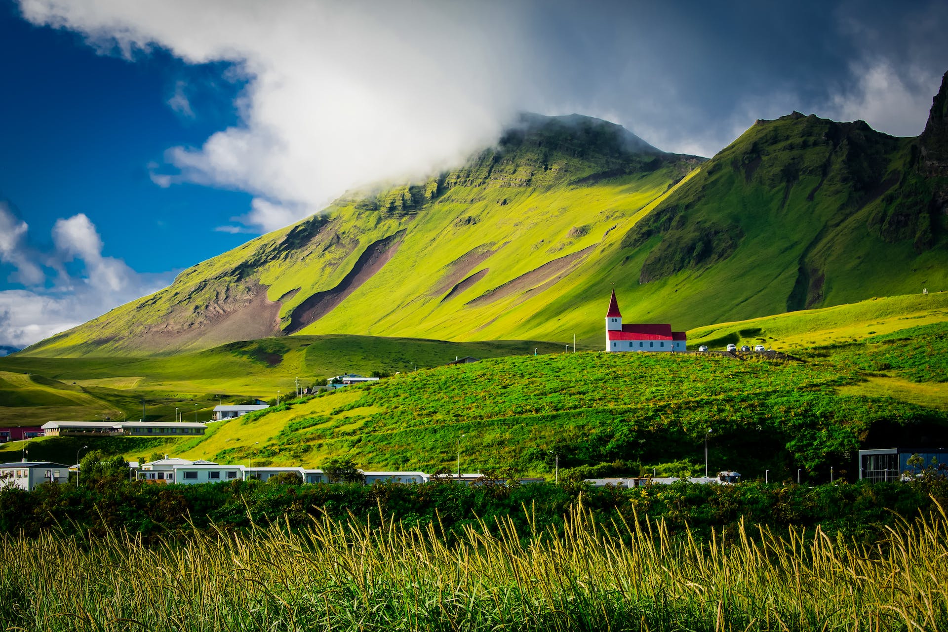 Grüne Landschaft in Island | Quelle: Pexels