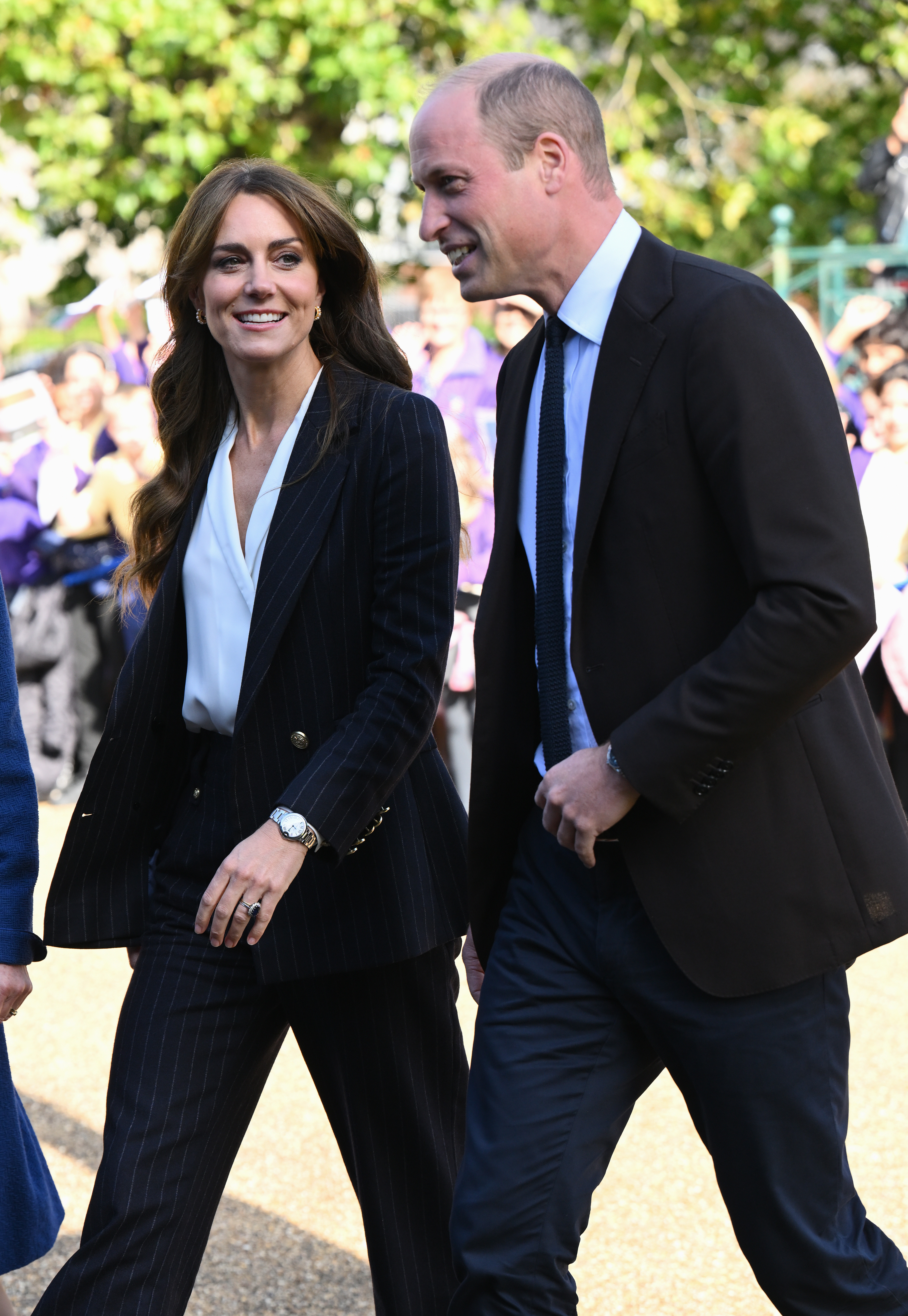 Prinzessin Catherine und Prinz William im Grange Pavilion, um den Beginn des Black History Month am 03. Oktober 2023 zu feiern. | Quelle: Getty Images
