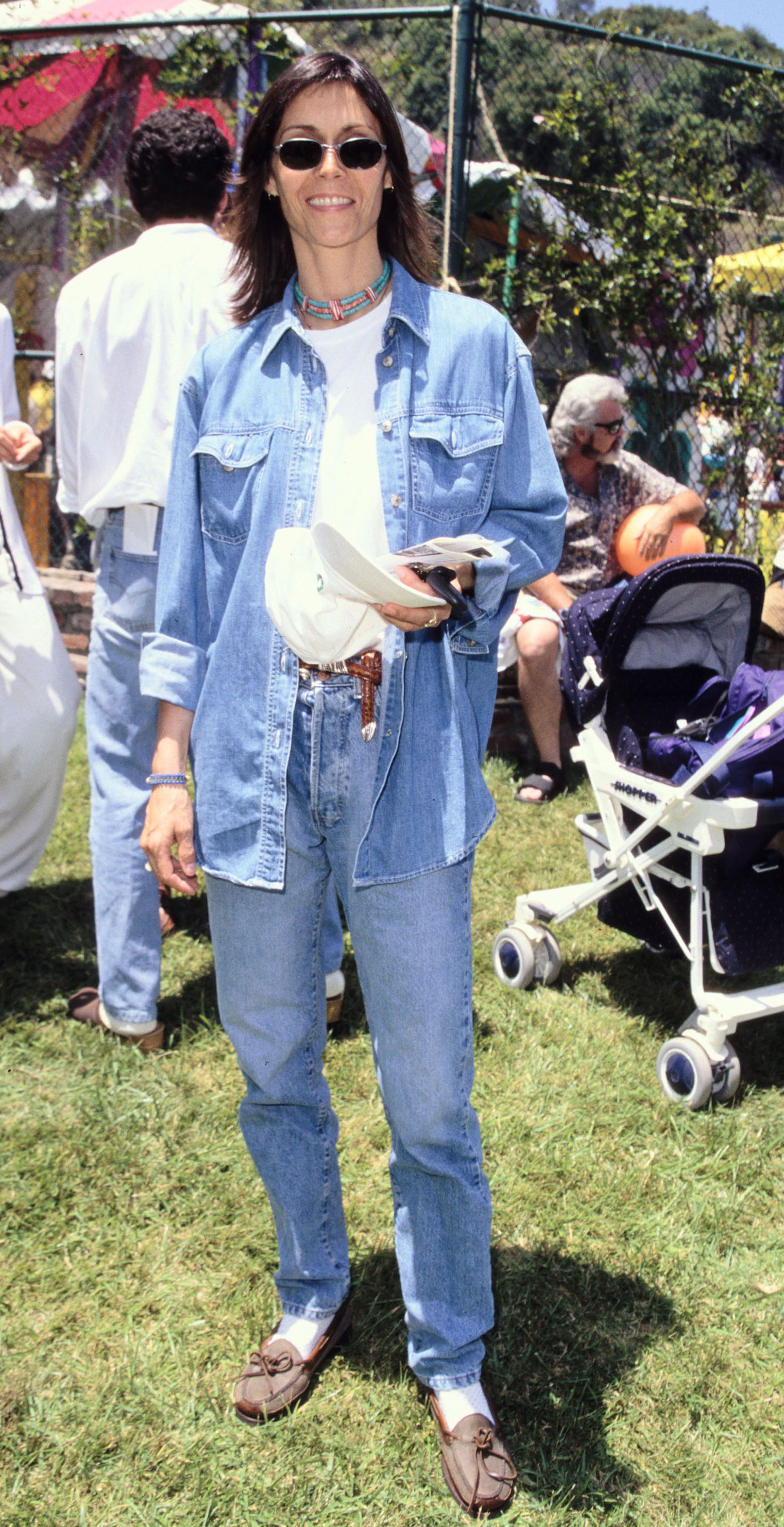 Kate Jackson besucht das jährliche Picknick der Pediatric Aids Foundation am 4. Juni 1995 | Quelle: Getty Images