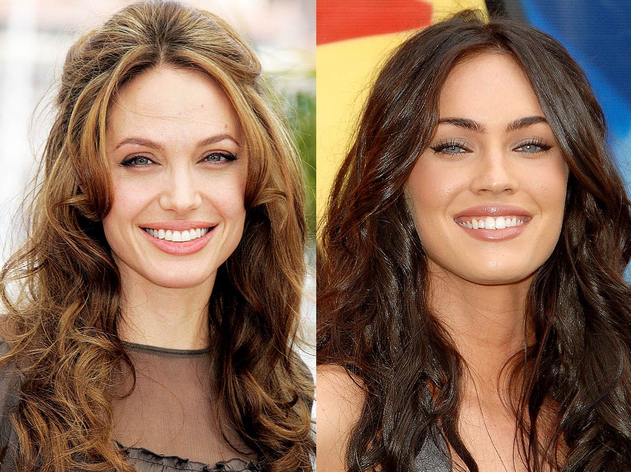 Angelina Jolie und Megan Fox | Quelle: Getty Images