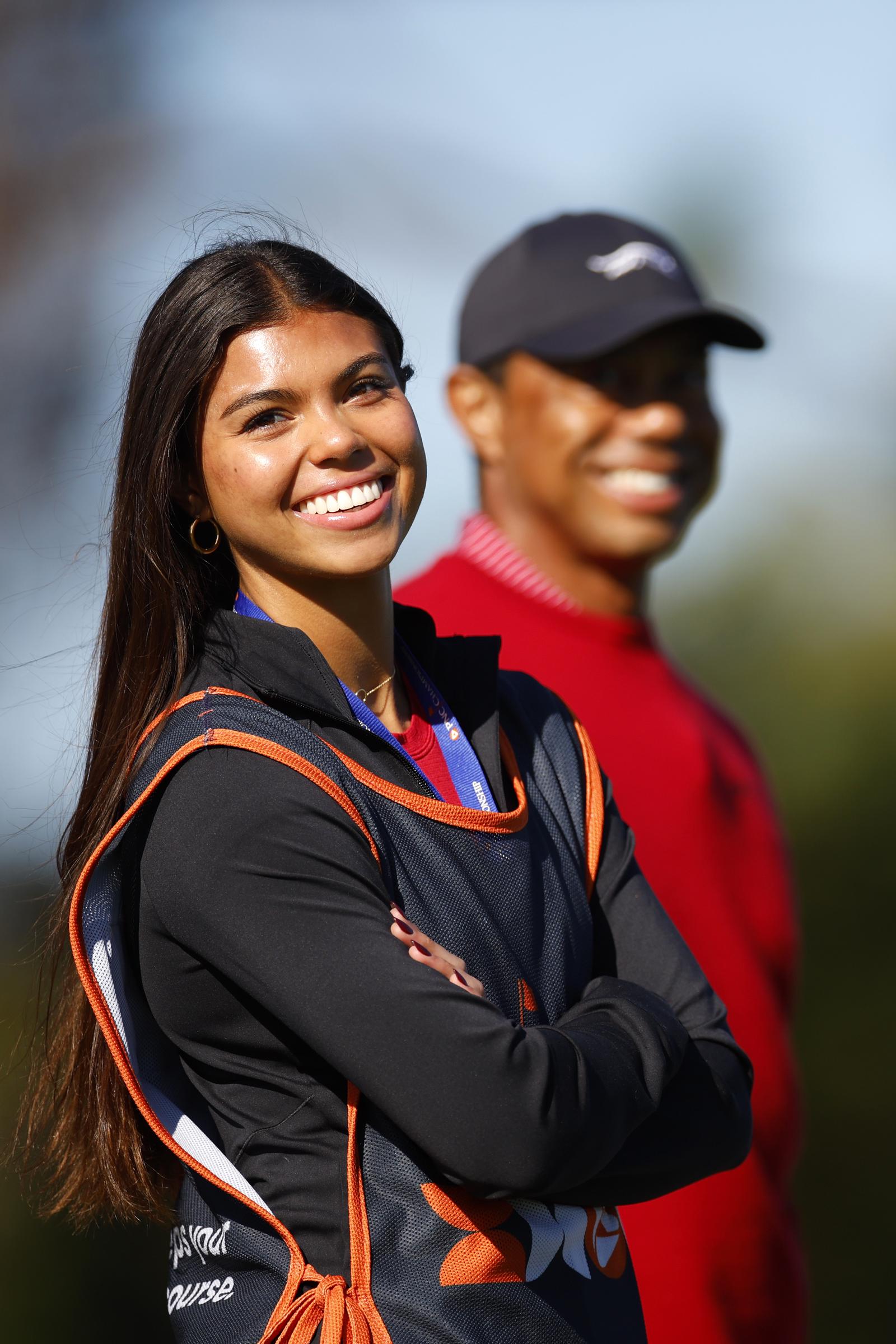 Sam und Tiger Woods in Orlando, Florida am 22. Dezember 2024 | Quelle: Getty Images