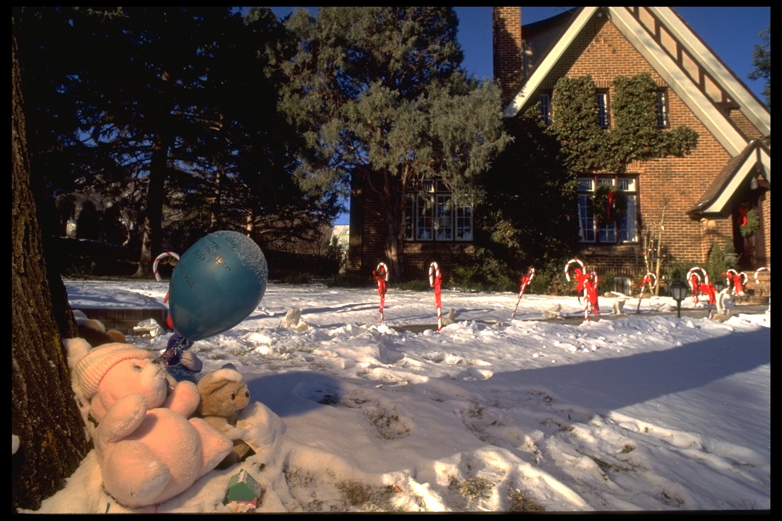 Das ehemalige Haus der Ramseys am 7. Januar 1997 in Boulder, Colorado. | Quelle: Getty Images