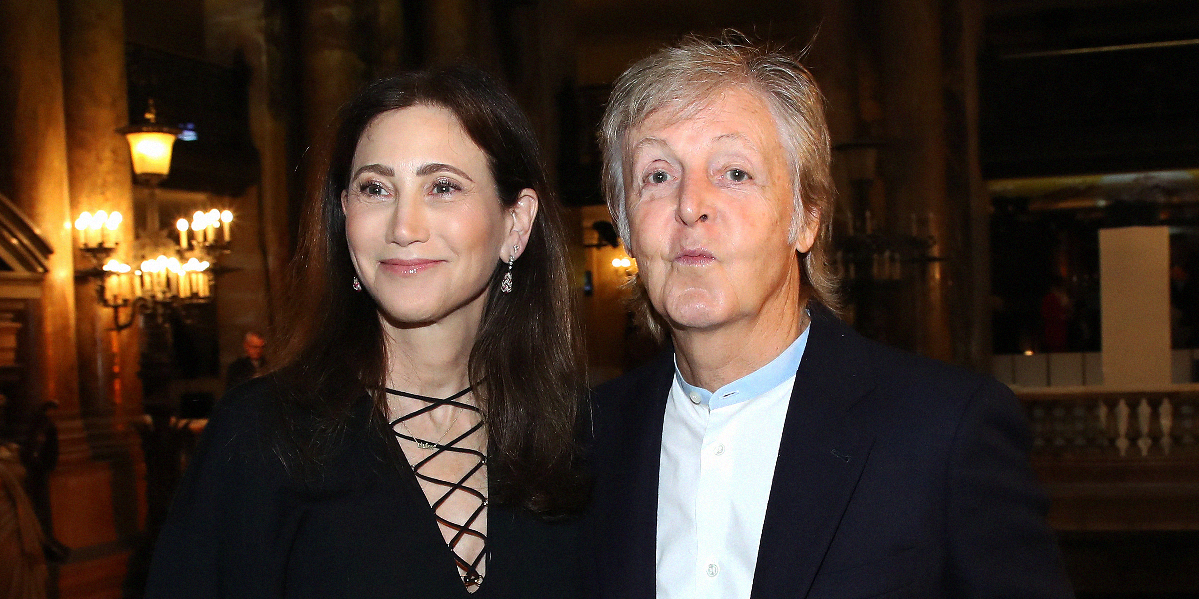 Nancy Shevell und Paul McCartney. | Quelle: Getty Images