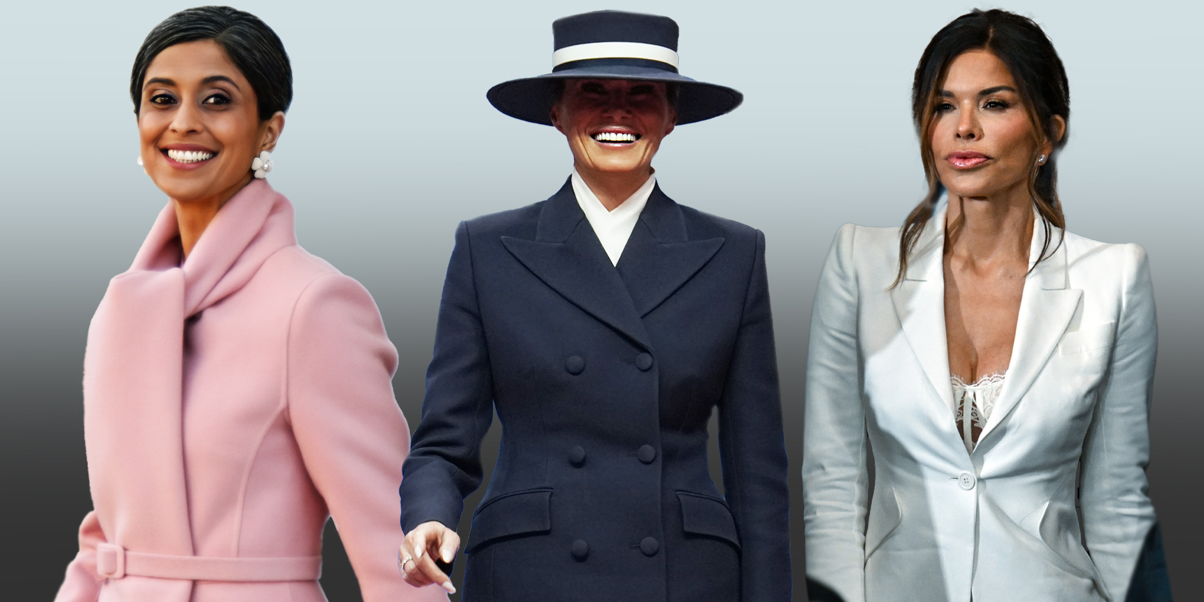 Usha Vance | Melania Trump | Lauren Sanchez | Quelle: Getty Images