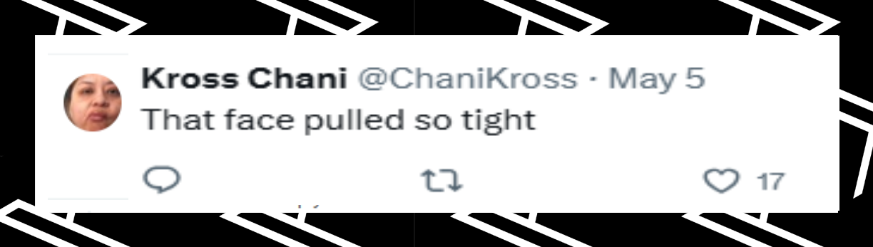 Ein Netizen-Kommentar über Anne Hathaways Auftritt bei der Met Gala, vom 5. Mai 2025 | Quelle: Instagram/ChaniKross