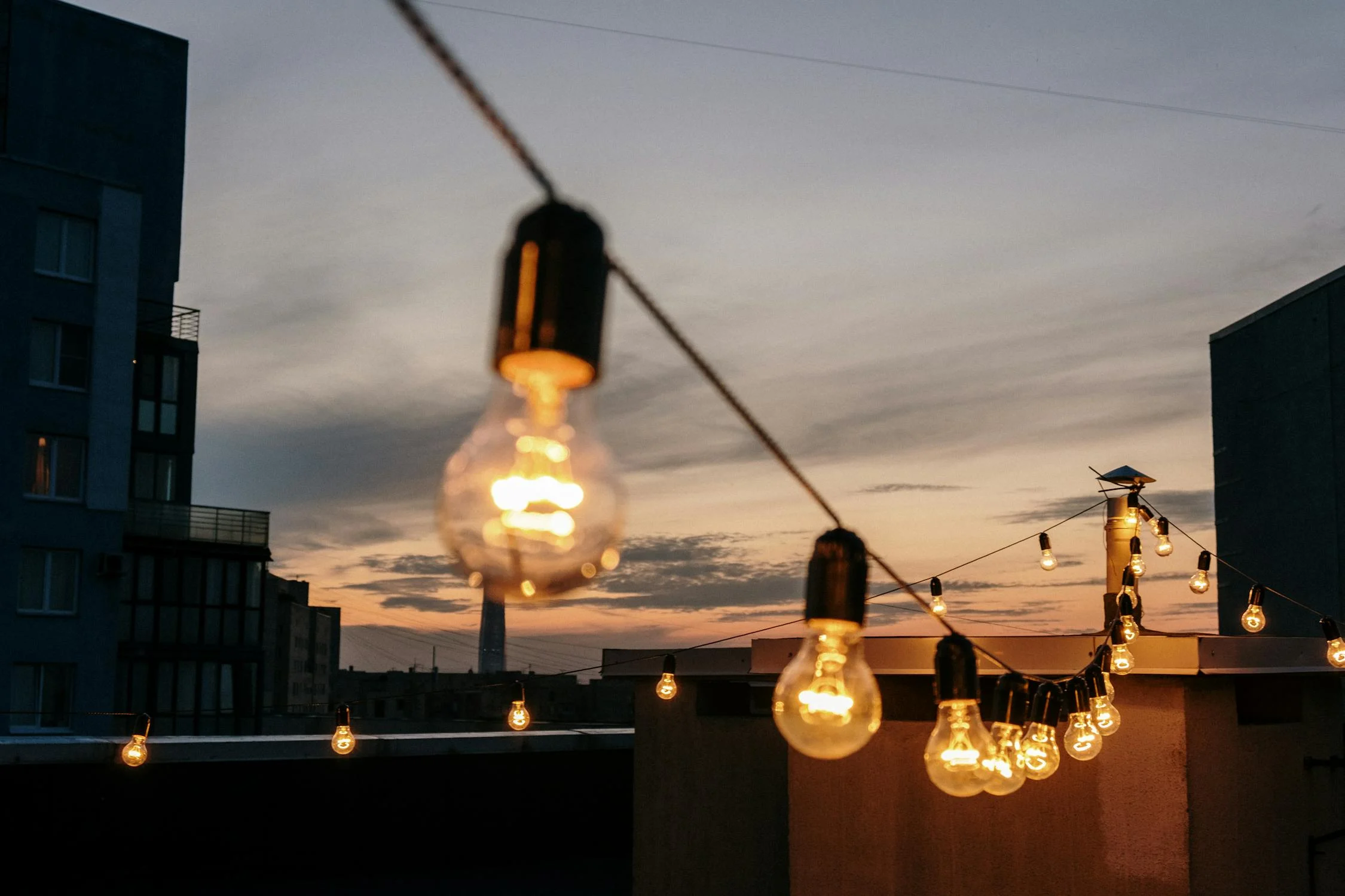 Blick auf den Sonnenuntergang von der Dachterrasse | Quelle: Pexels