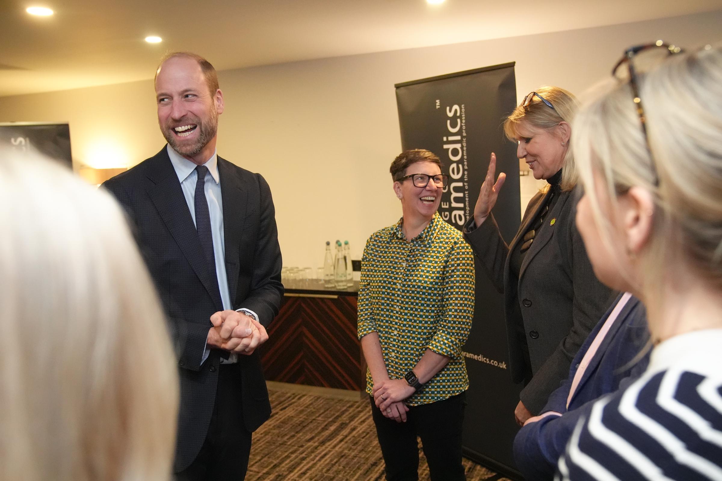 Der Prinz von Wales spricht am 15. Januar 2025 in Birmingham, England, zu den Anwesenden | Quelle: Getty Images