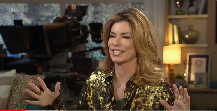 Shania Twain bei ihrem Auftritt bei "This Morning" | Quelle: YouTube/@thismorning