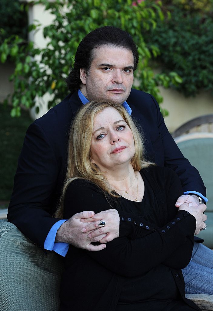 Simon Monjack und Sharon Murphy bei einem Fotoshooting am 13. Januar 2010 in Hollywood | Quelle: Getty Images