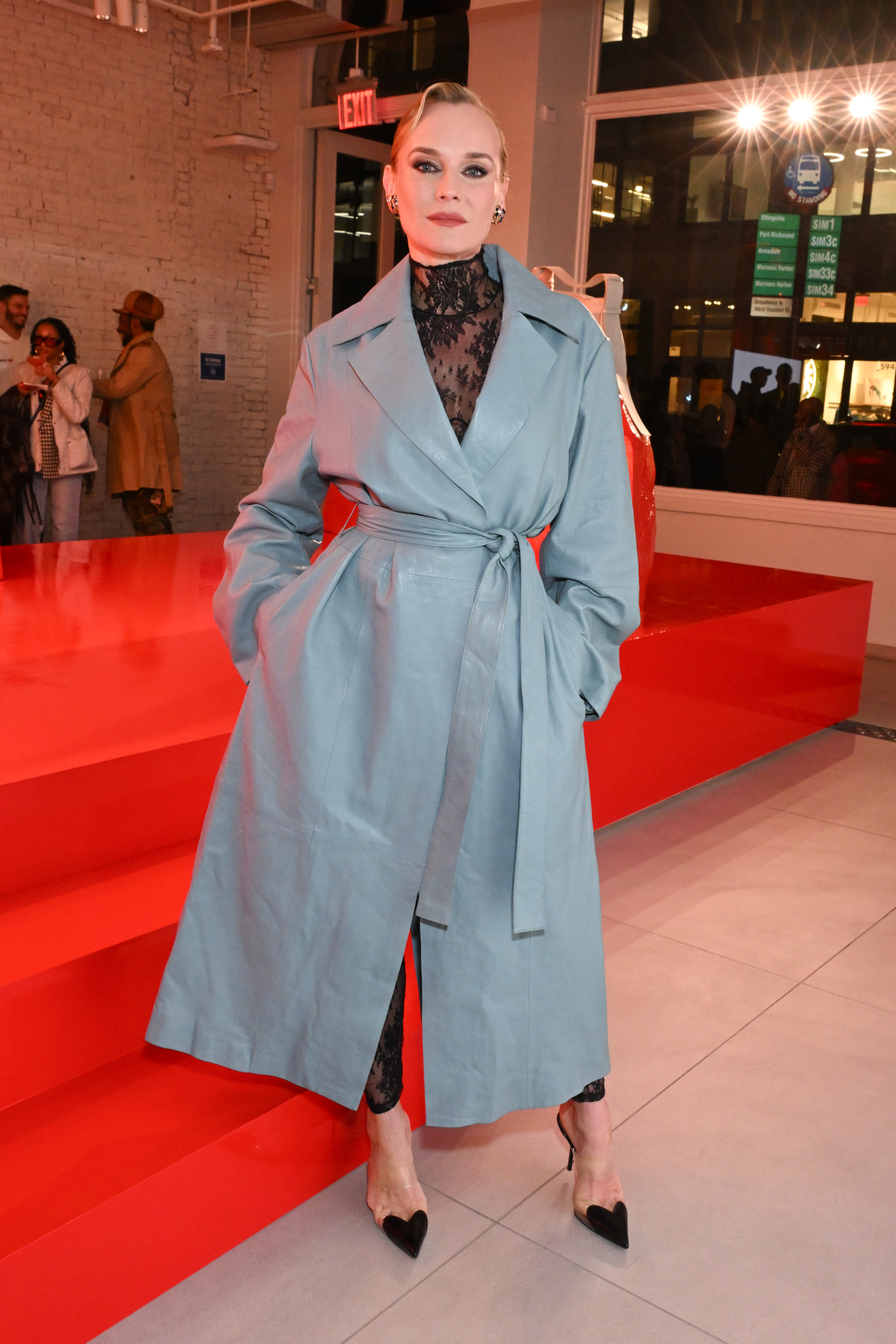 Diane Kruger auf der H&M Party bei H&M Soho am 7. Februar 2024 in New York | Quelle: Getty Images
