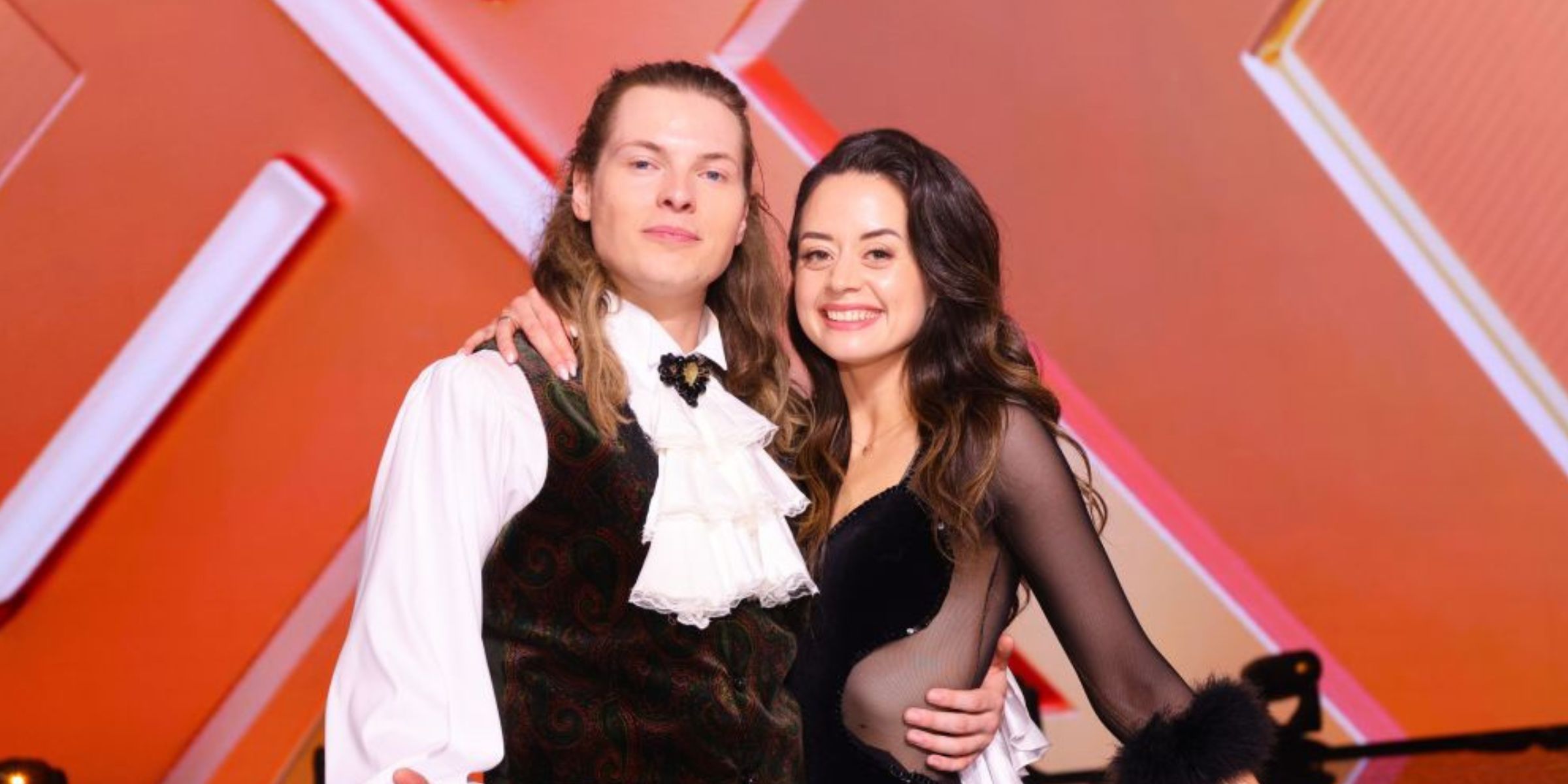 Gabriel Kelly und Malika Dzumaev | Quelle: Getty Images
