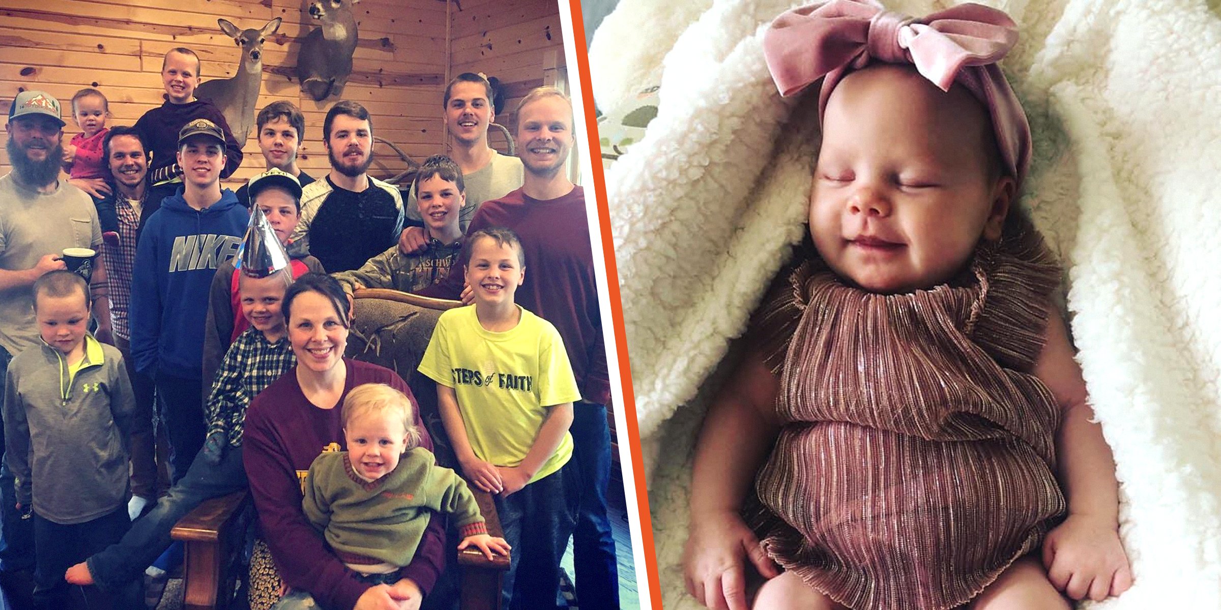 Die Familie Schwandt | Baby Maggie Jayne Schwandt | Quelle: instagram.com/14outdoorsmen
