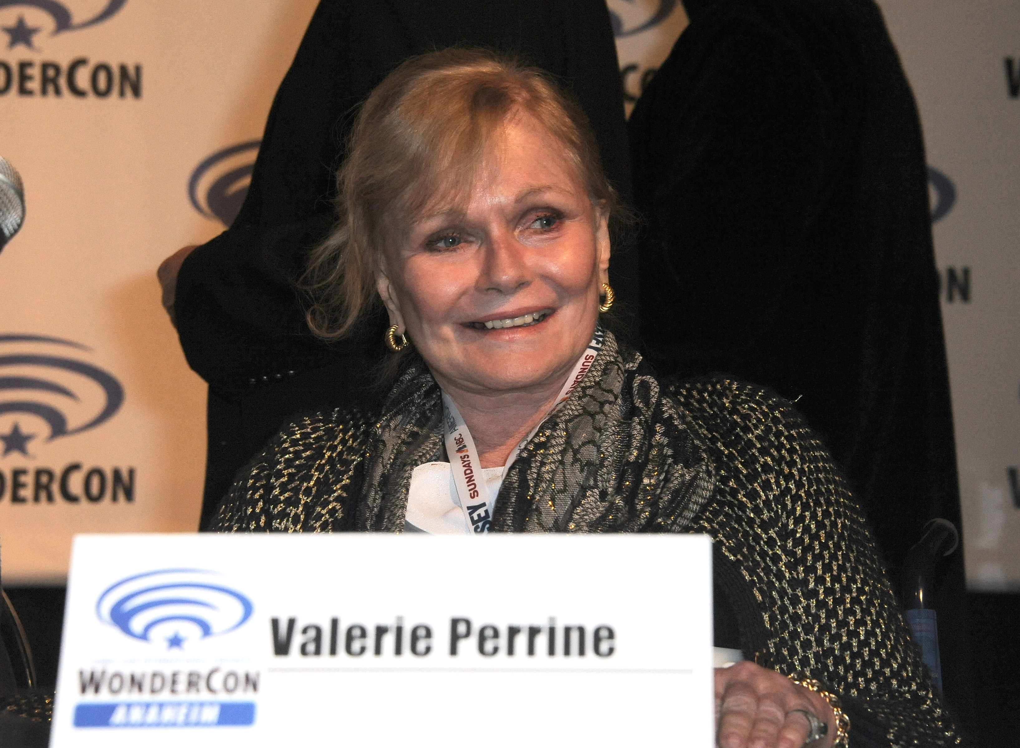 Valerie Perrine im Anaheim Convention Center am 4. April 2015 | Quelle: Getty Images