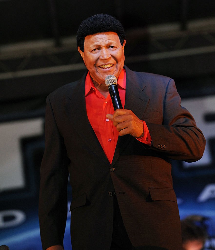 Chubby Checker nimmt am 21. Juni 2014 an der "Cousin Brucie's Second Annual Palisades Park Reunion" von SiriusXM in der State Fair Meadowlands teil. | Quelle: Getty Images