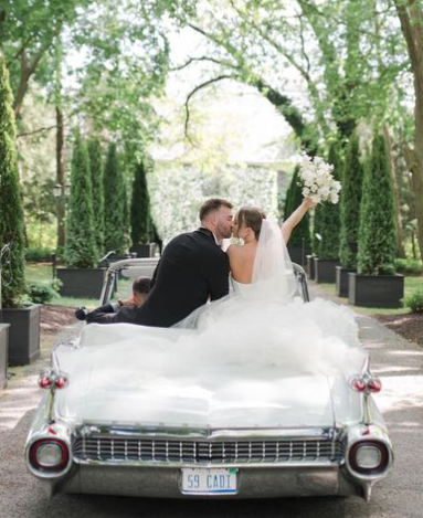 Hailie Jade Scott und ihr Mann Evan McClintock an ihrem Hochzeitstag, gepostet am 20. Mai 2024 | Quelle: Instagram.com/HailieJade