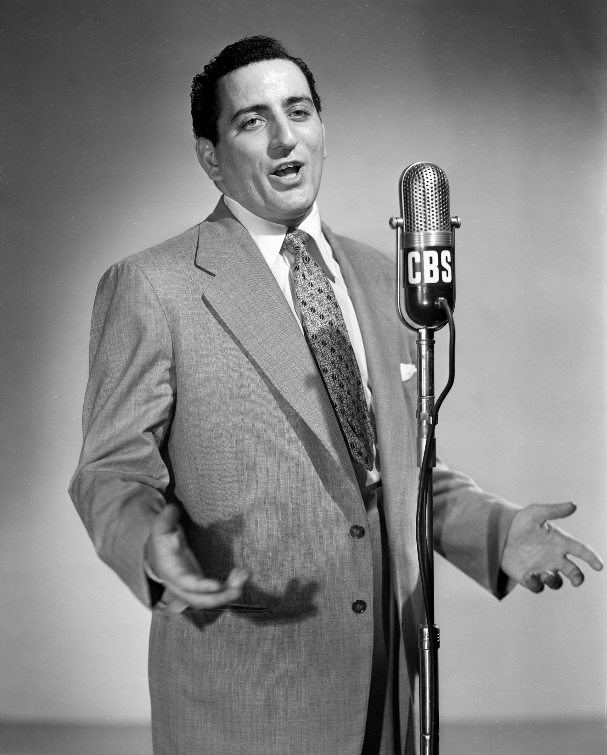 Tony Bennett, um 1950. | Quelle: Getty Images