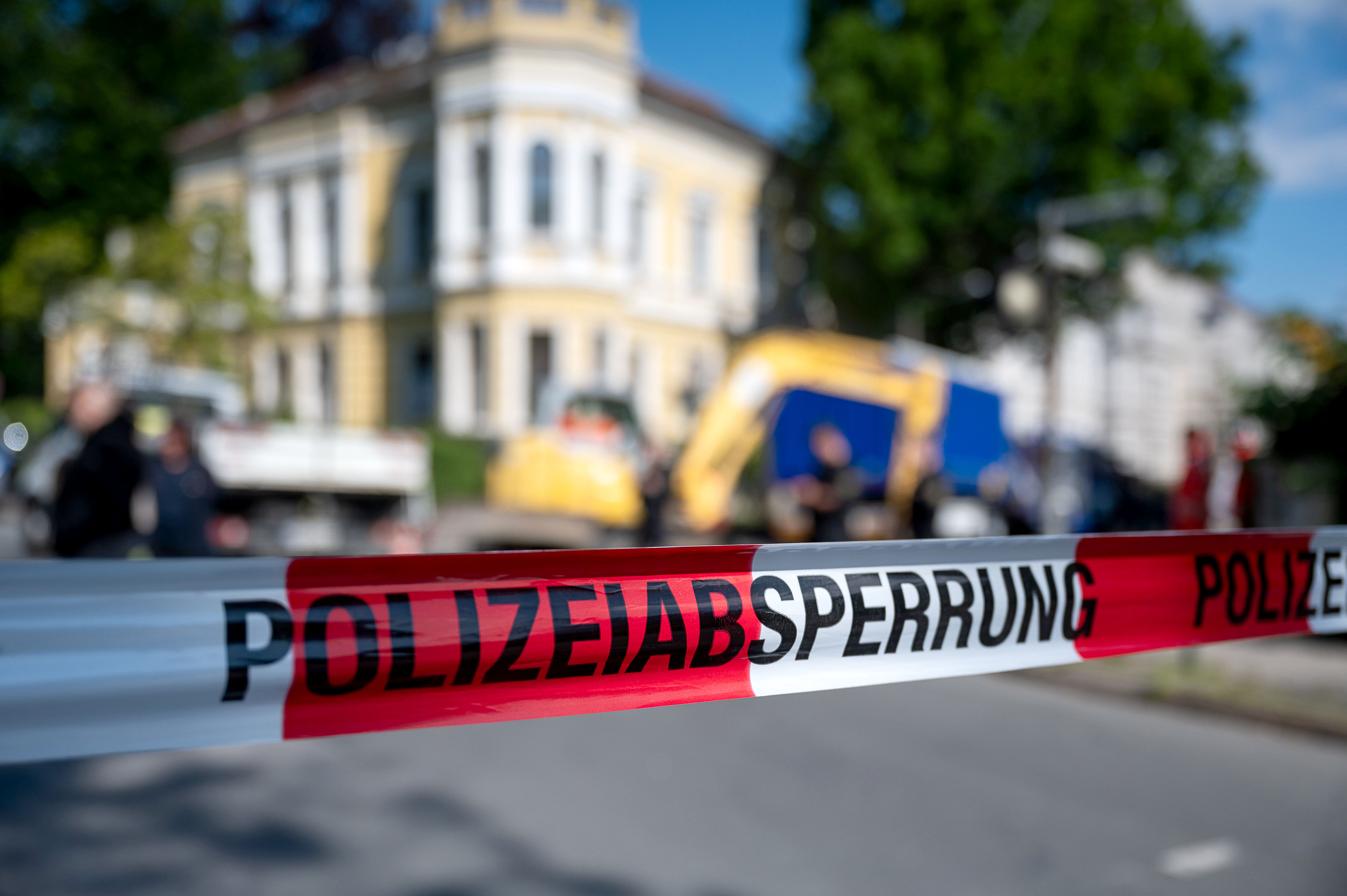 Eine Polizeisperre sichert den Einsatzort am 19. Mai 2026 | Quelle: Getty Images