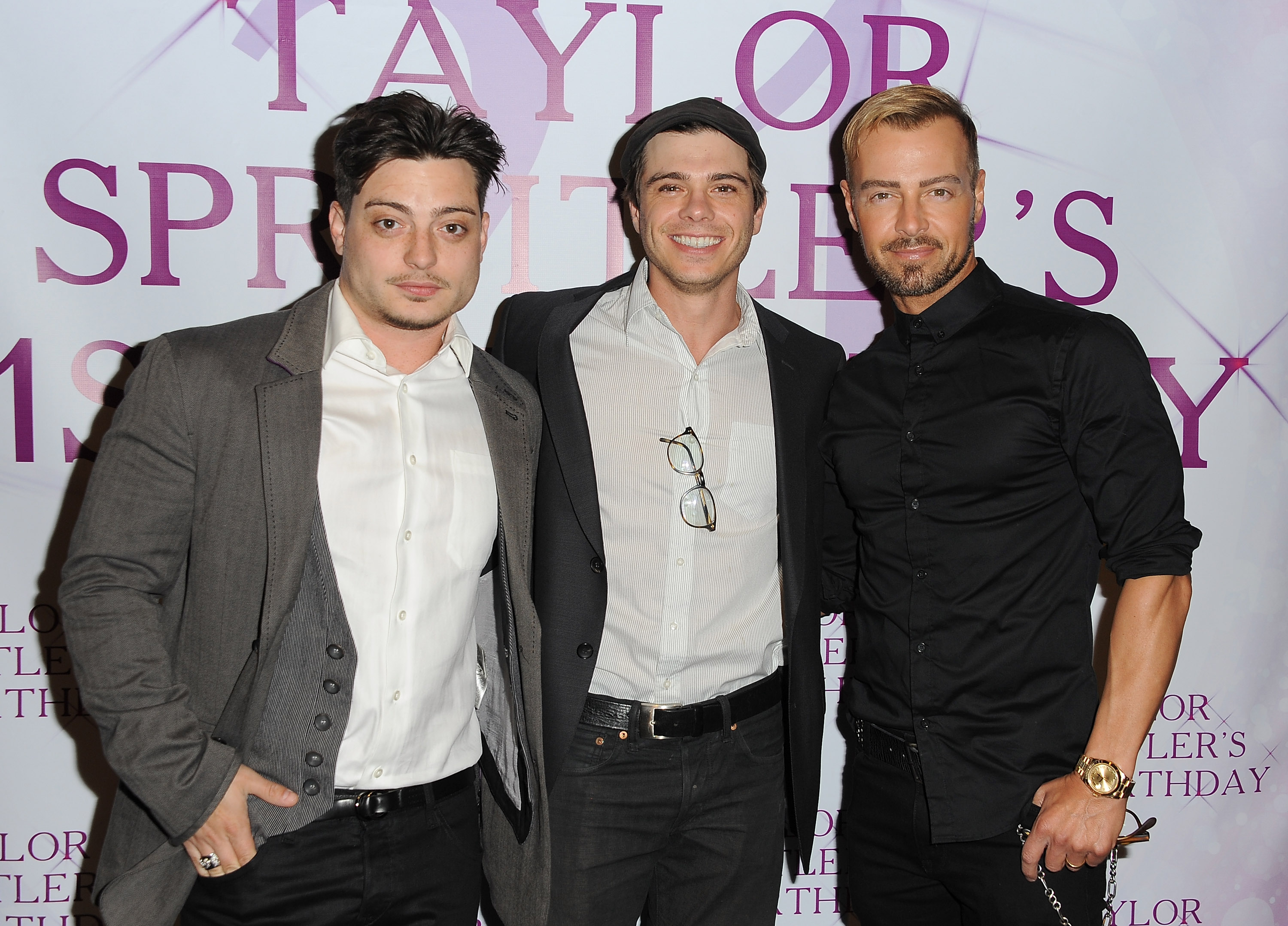 Andrew, Matthew und Joey Lawrence besuchen die 21 "In The City" Geburtstagsparty von Taylor Spreitler am 25. Oktober 2014 in Studio City, Kalifornien. | Quelle: Getty Images