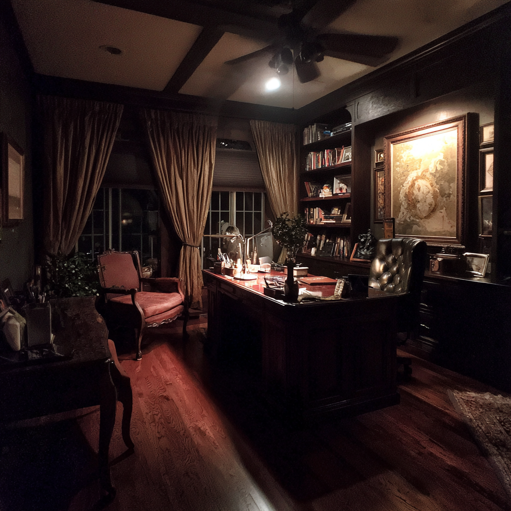 Das Innere eines Heimbüros | Quelle: Midjourney