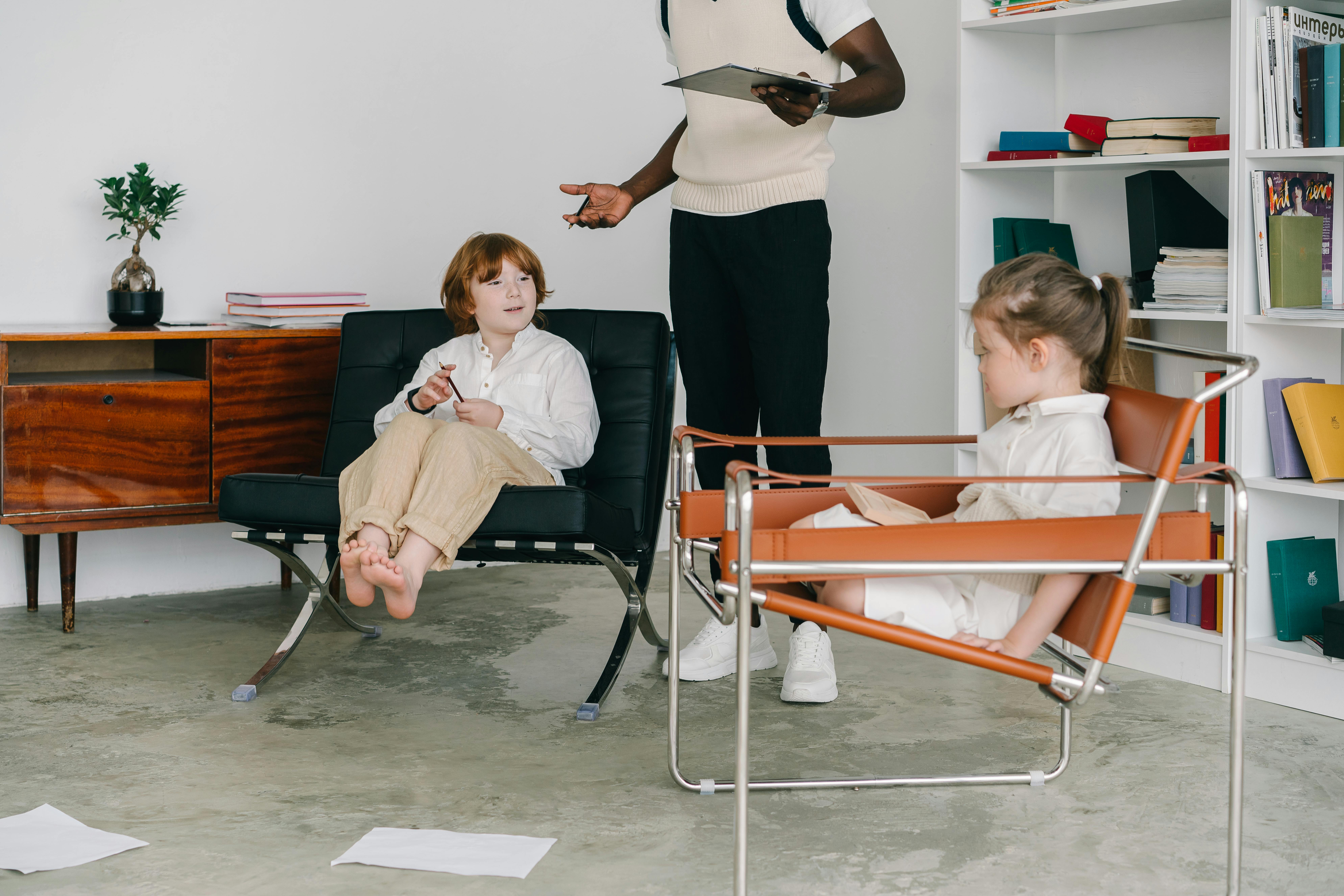 Kinder in der Therapie | Quelle: Pexels
