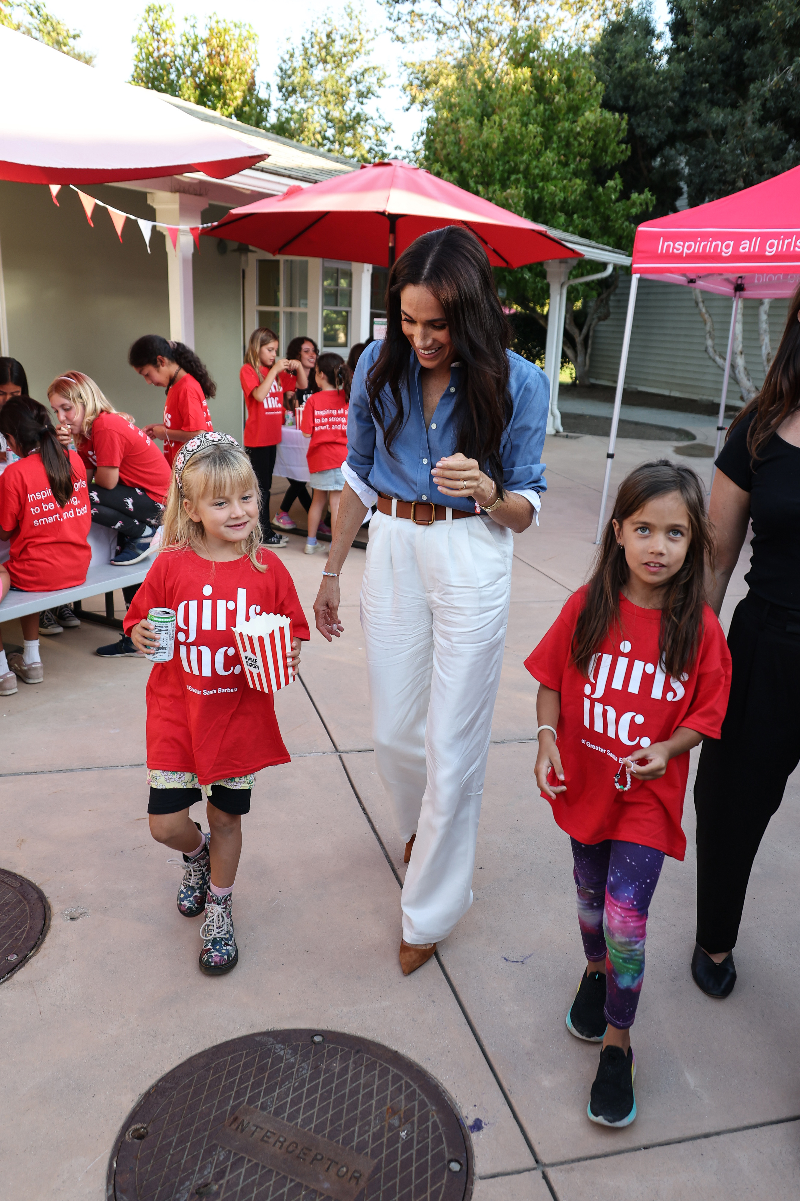 Meghan Markle, besucht Girls Inc. of Greater Santa Barbara am 2. Oktober 2024 in Santa Barbara, Kalifornien. | Quelle: Getty Images