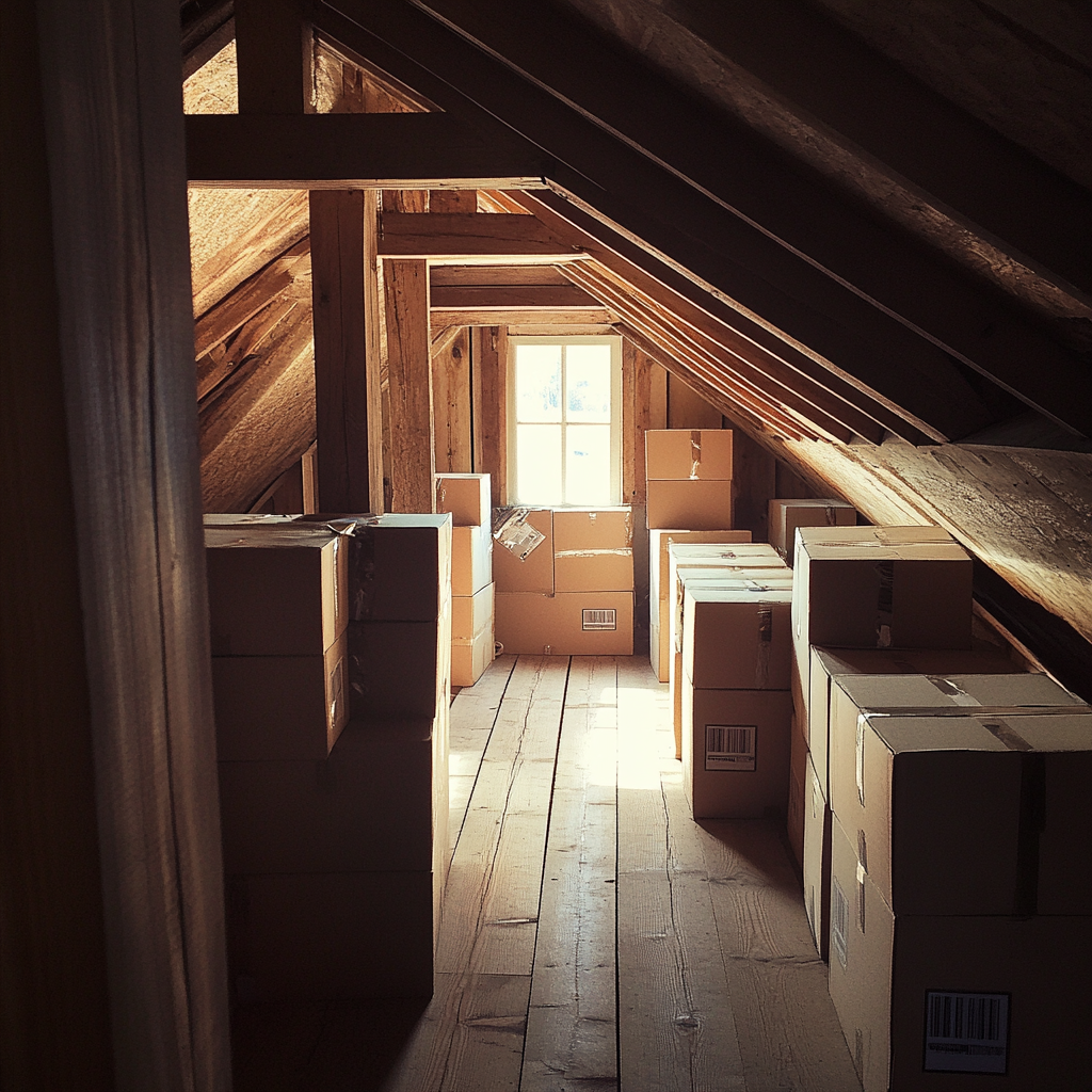 Das Innere eines Dachbodens | Quelle: Midjourney